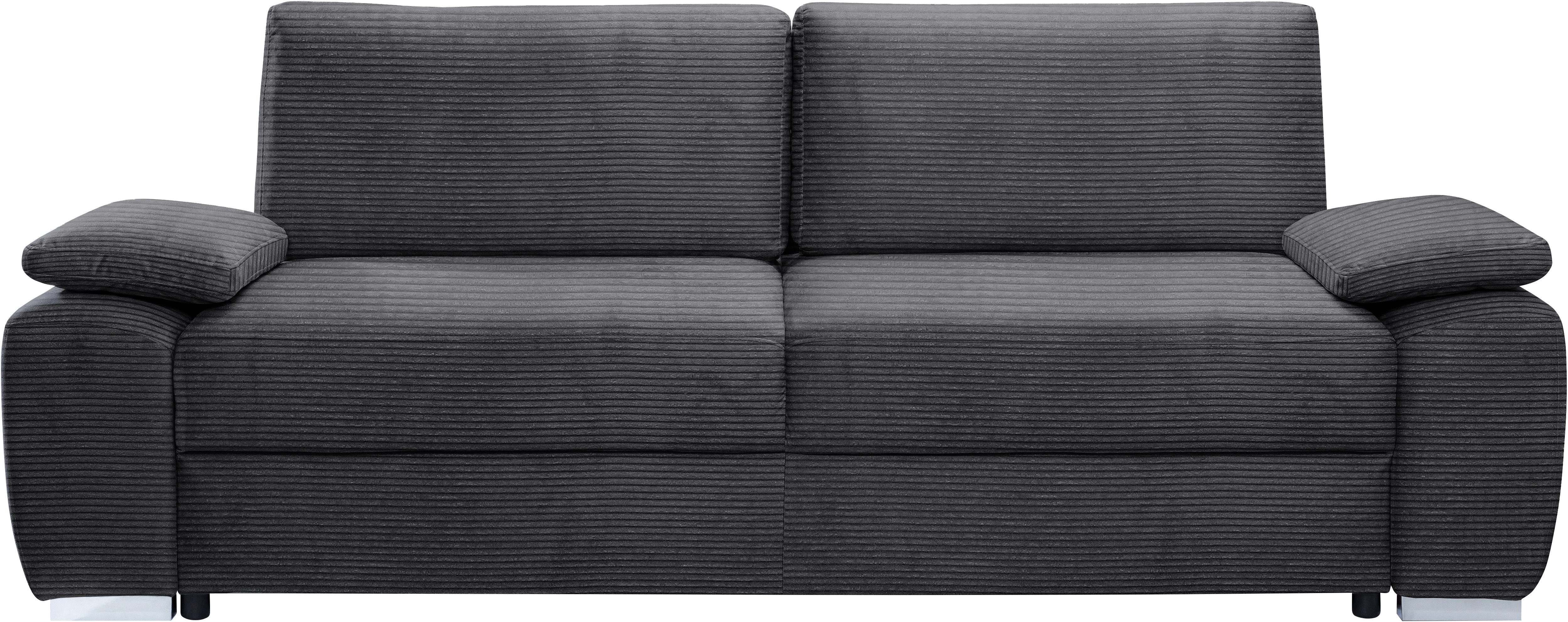 exxpo - sofa fashion 2-zitsbank SOLSBURY, bank, slaapbank incl. pocketvering-bekleding, bedfunctie en opbergruimte, in cord , 2-zitsbanken