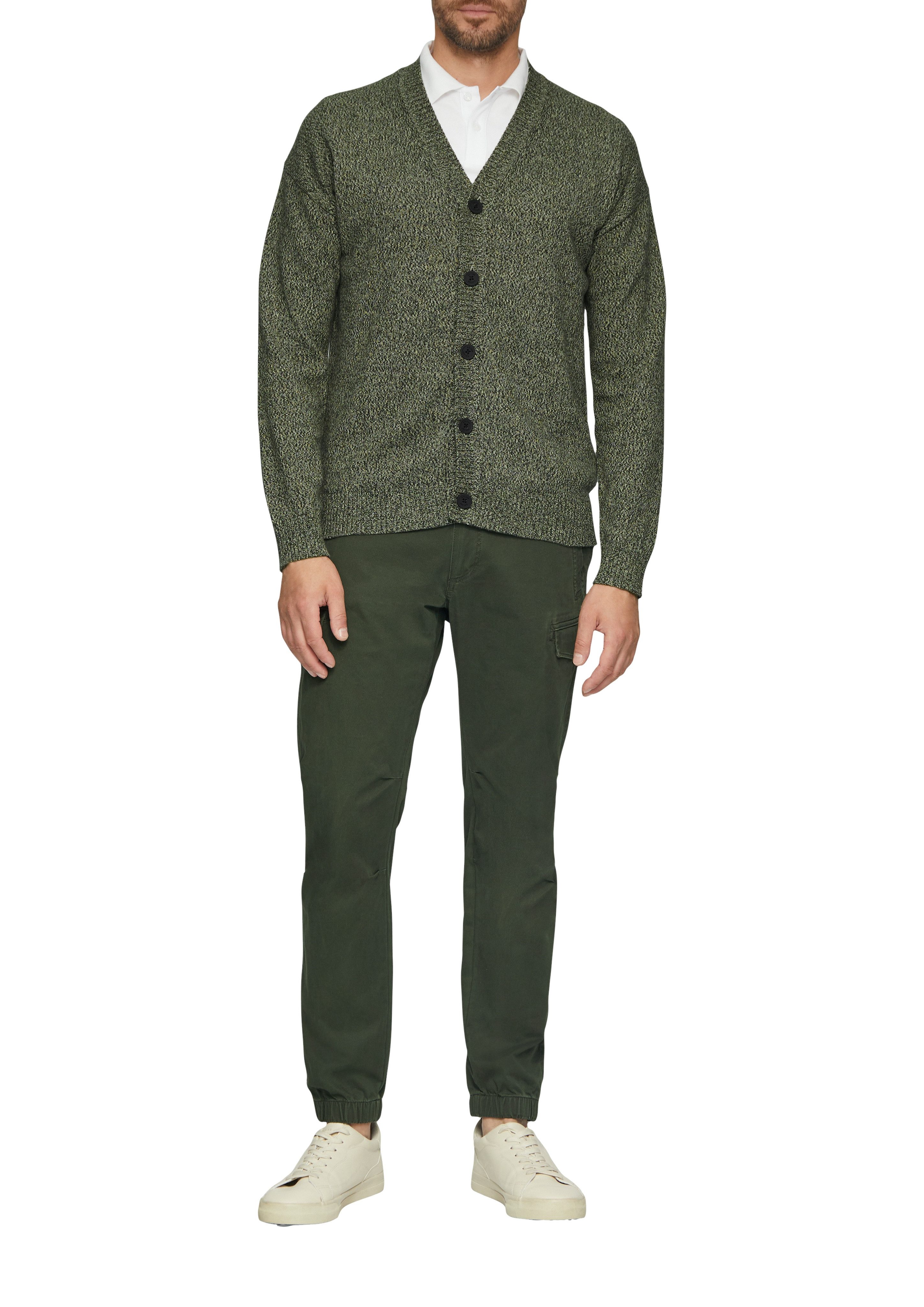 s.Oliver Cardigan in gemêleerde look