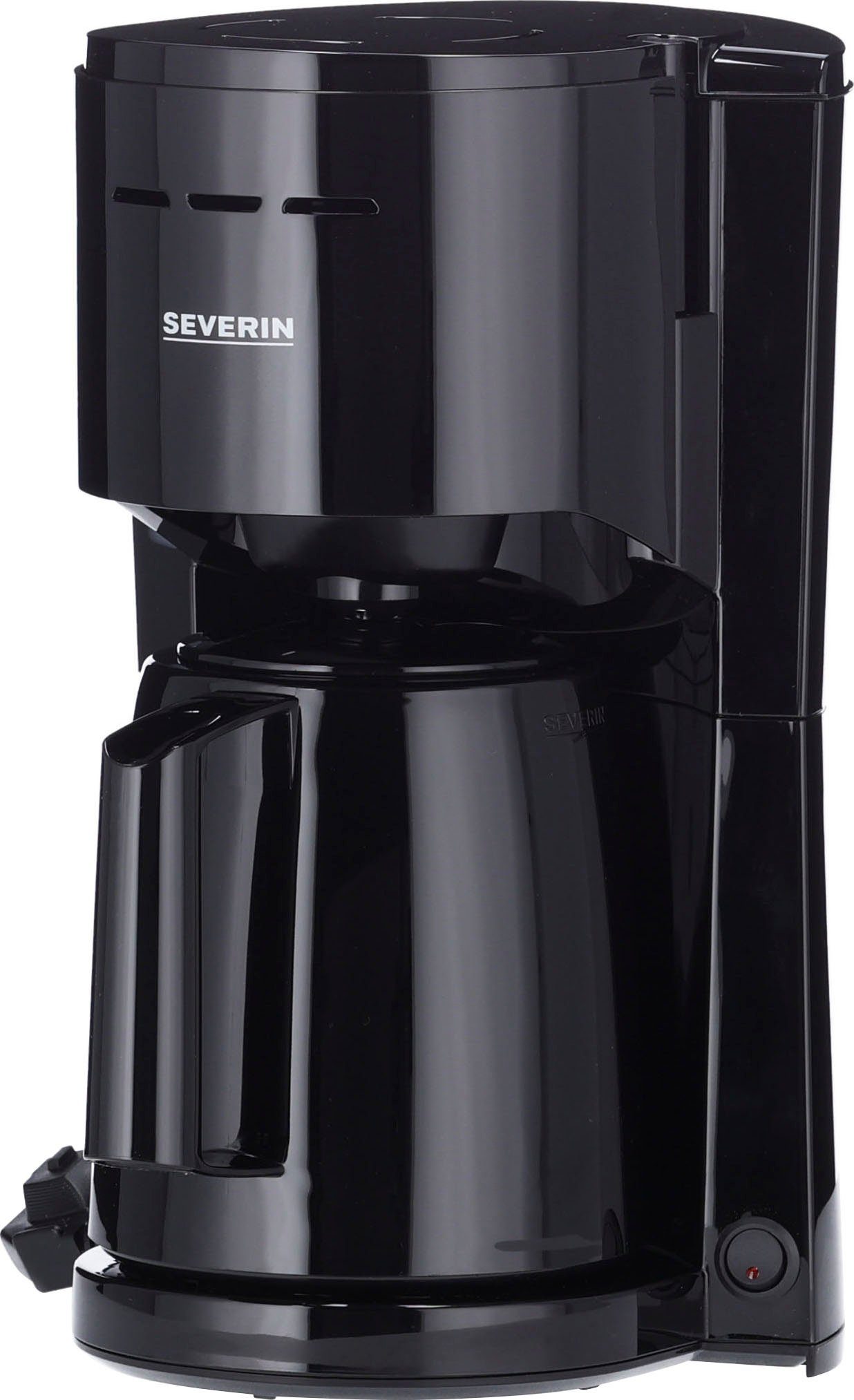 Severin Filterkoffieapparaat KA 9306, 1 l, Thermoskan met doorloopdeksel