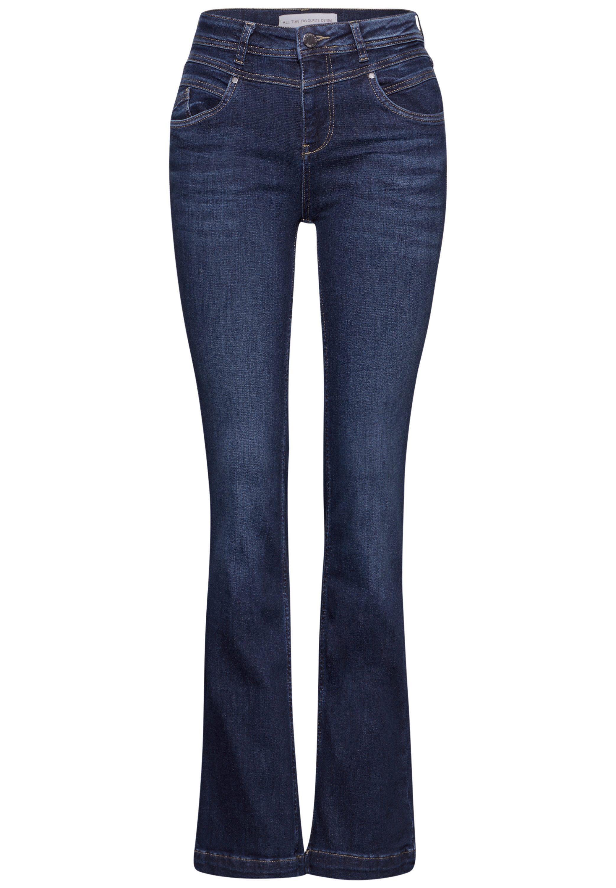 STREET ONE Bootcut jeans in slim fit