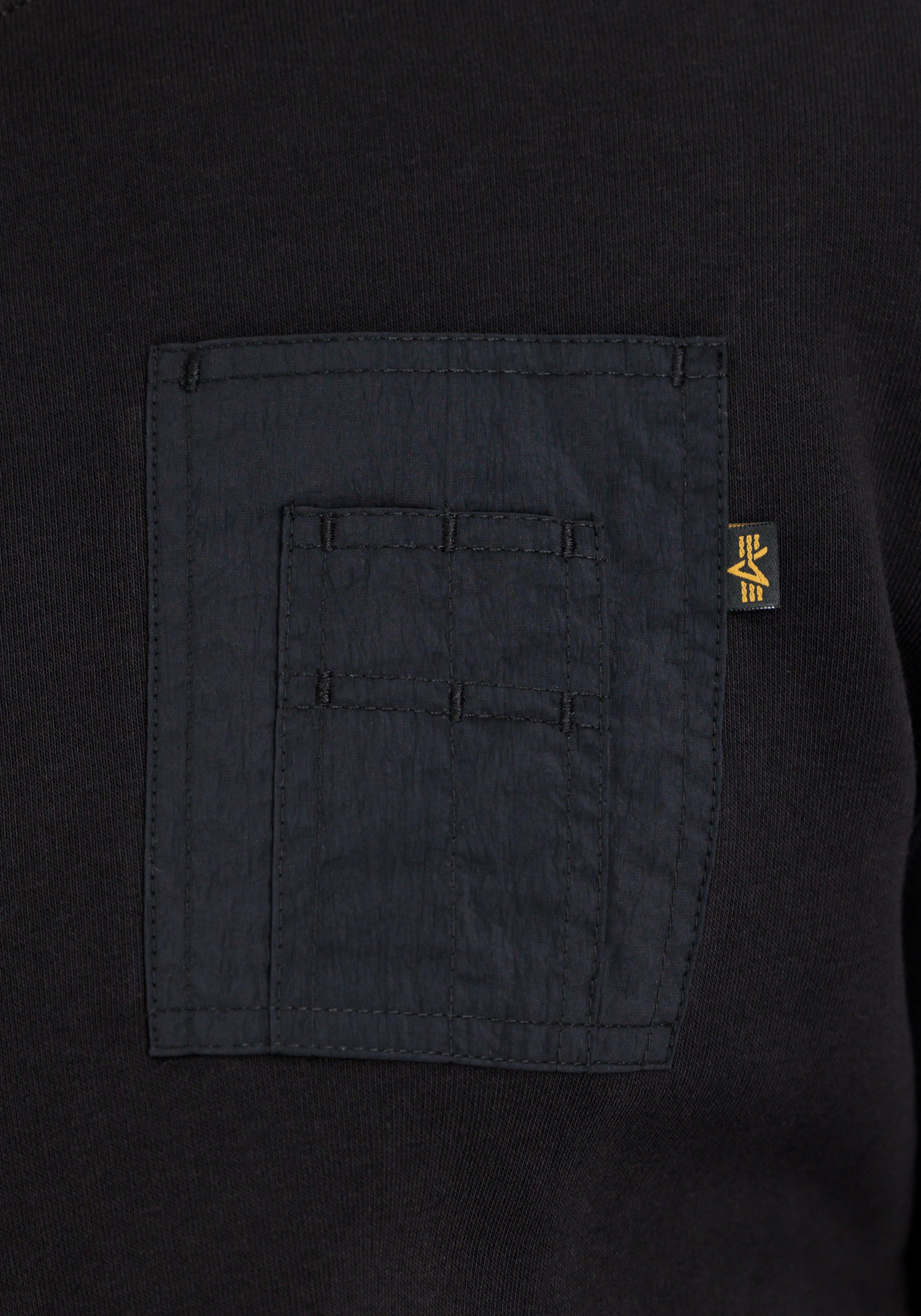 Alpha Industries Sweater Men Sweatshirts Nylon Pocket Sweater