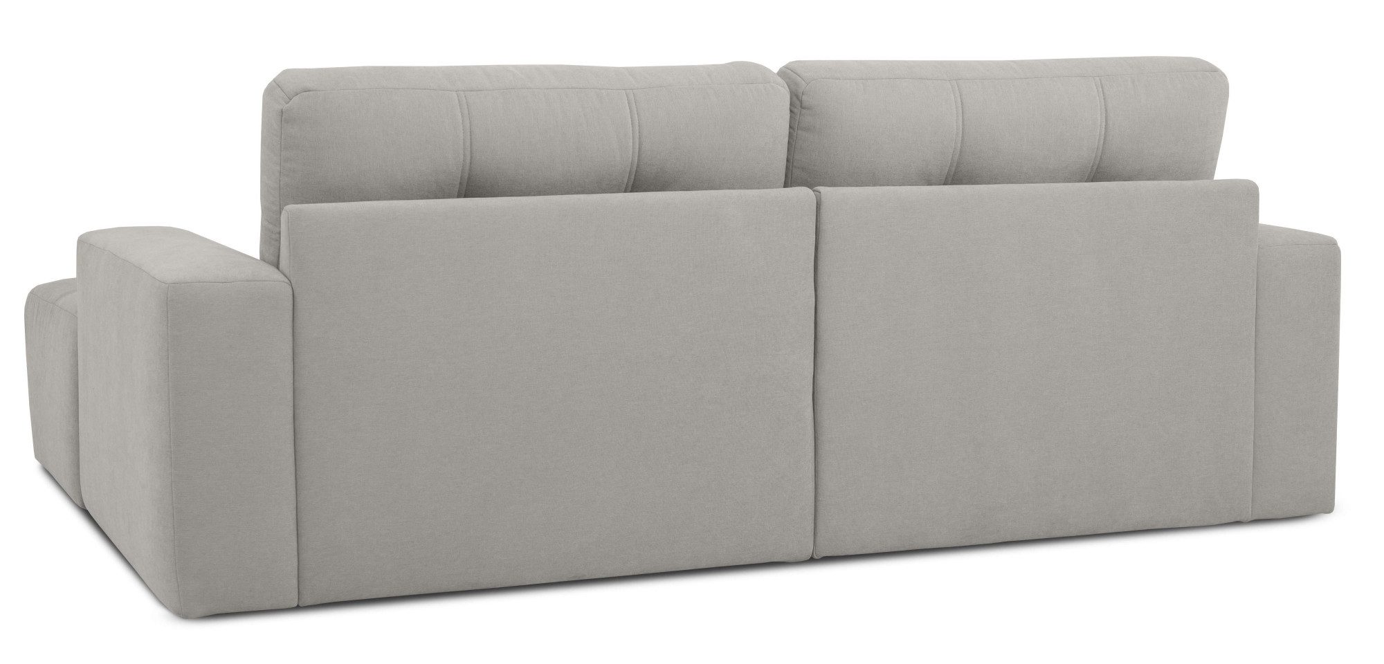 Home affaire Hoekbank Turnon, Lounge-sofa, Breite 221 cm Chenille, met knoop- en dubbele stiksels, elegante uitstraling