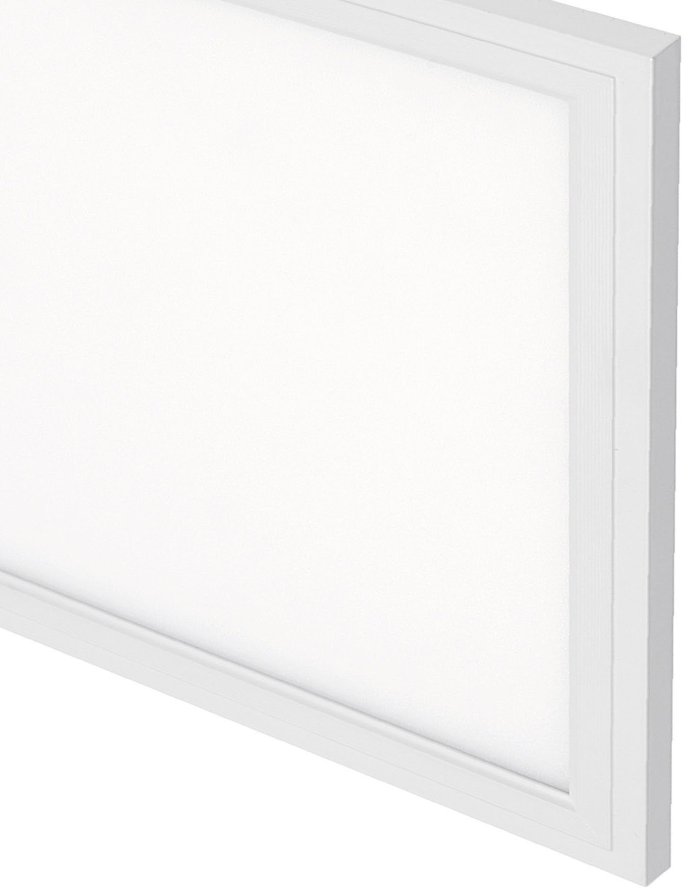 Briloner Leuchten Led-paneel 7191016 SIMPLE Plafondlamp, 29,5x29,5x5,5 cm, wit, 12W, woonkamer, slaapkamer