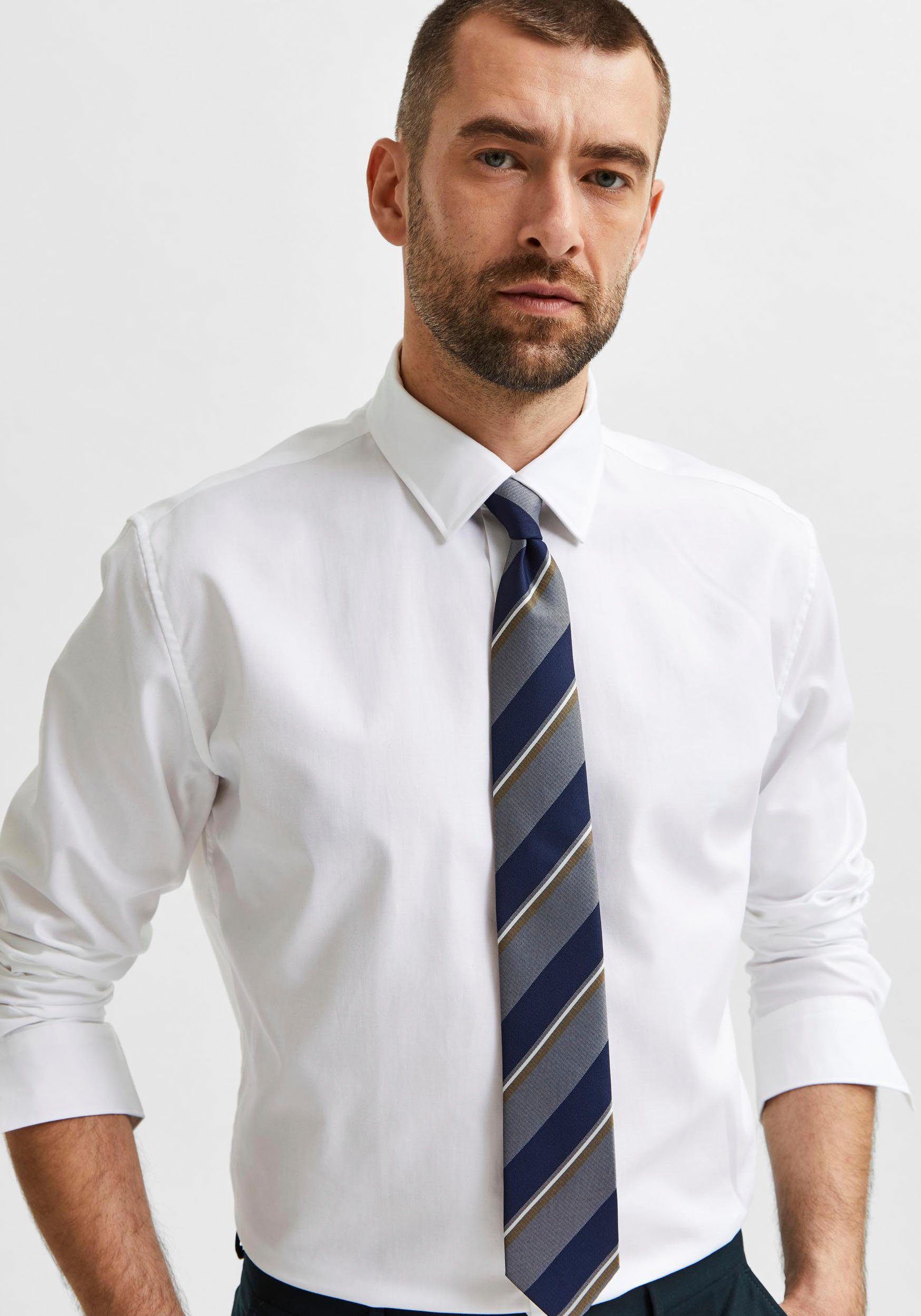 NU 20% KORTING: SELECTED HOMME overhemd met lange mouwen SLIM ETHAN SHIRT