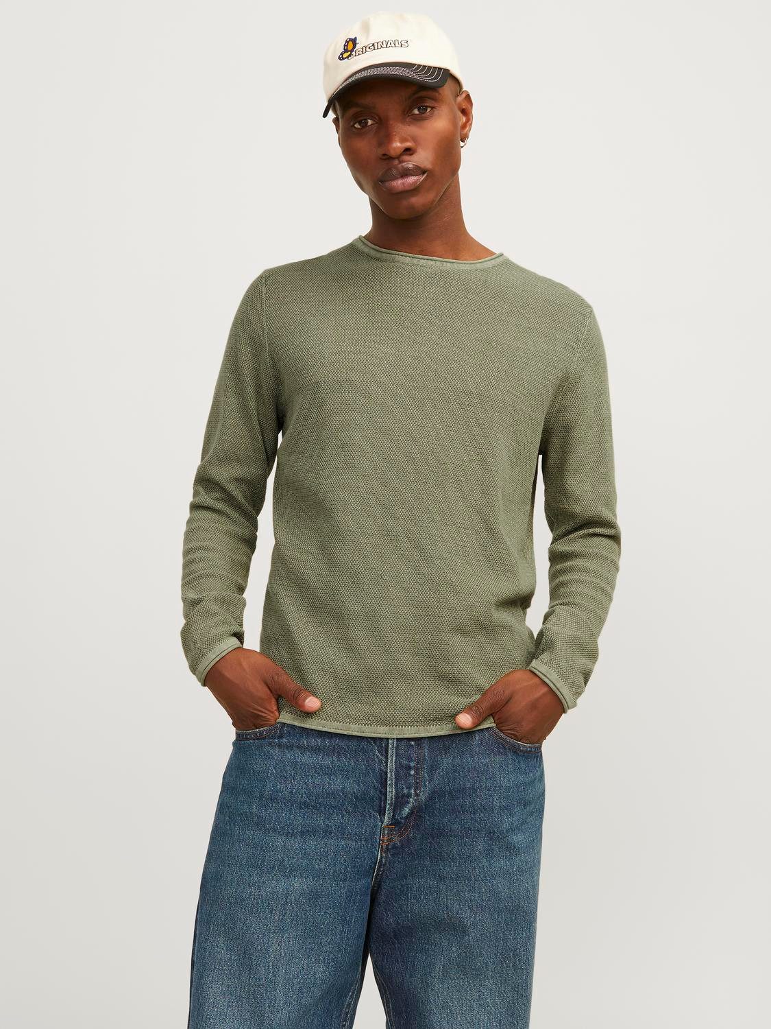 Jack & Jones Trui met ronde hals JJDEAN KNIT CREW NECK