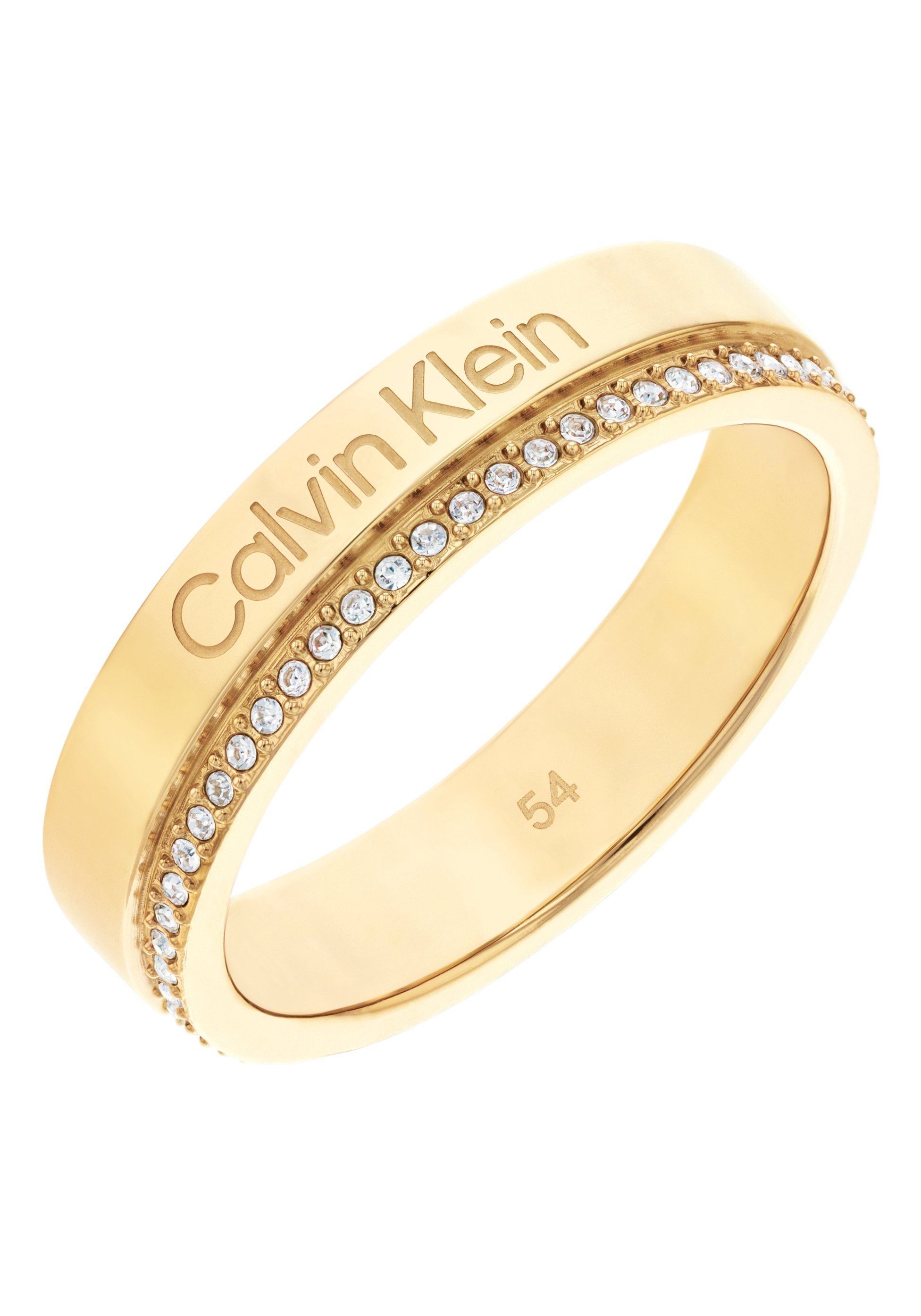 Calvin Klein Ring met glassteen