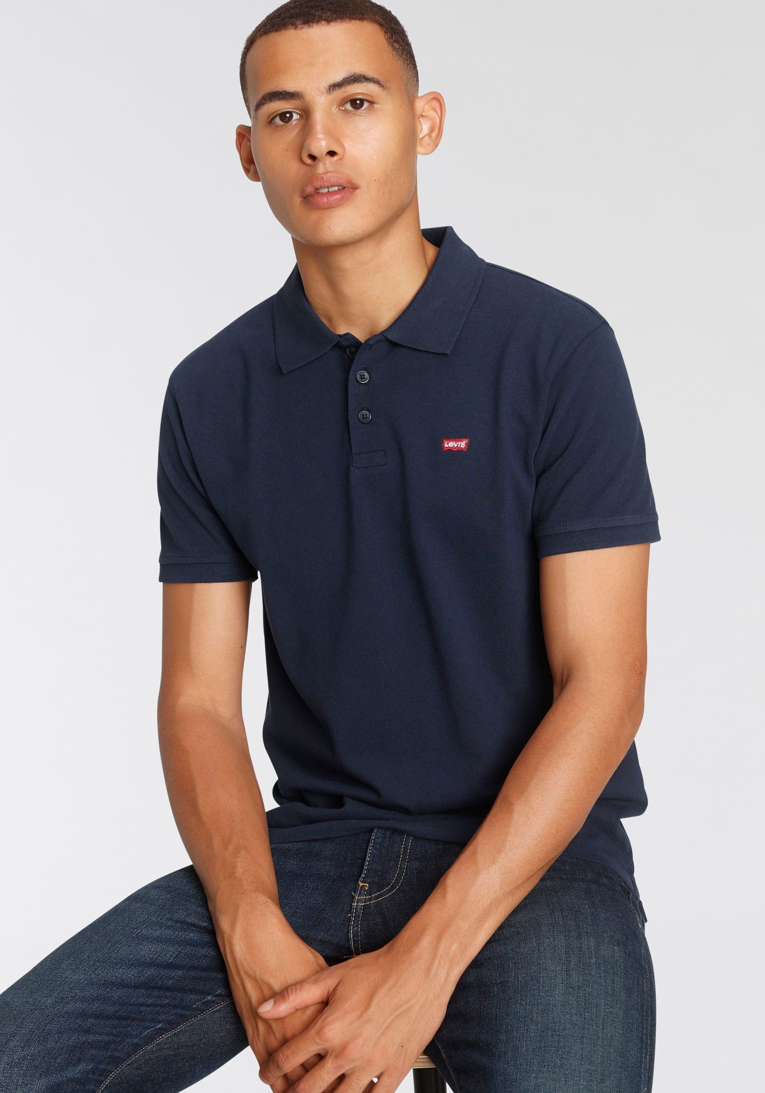 Levi's® Poloshirt LE NEW LEVIS HM POLO met klein batwing-logo