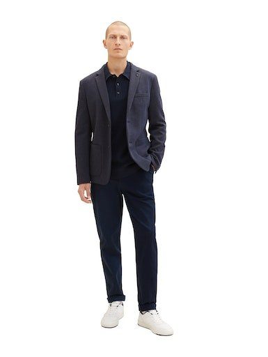 Tom Tailor Trui met polokraag met korte knoopsluiting aan de polokraag