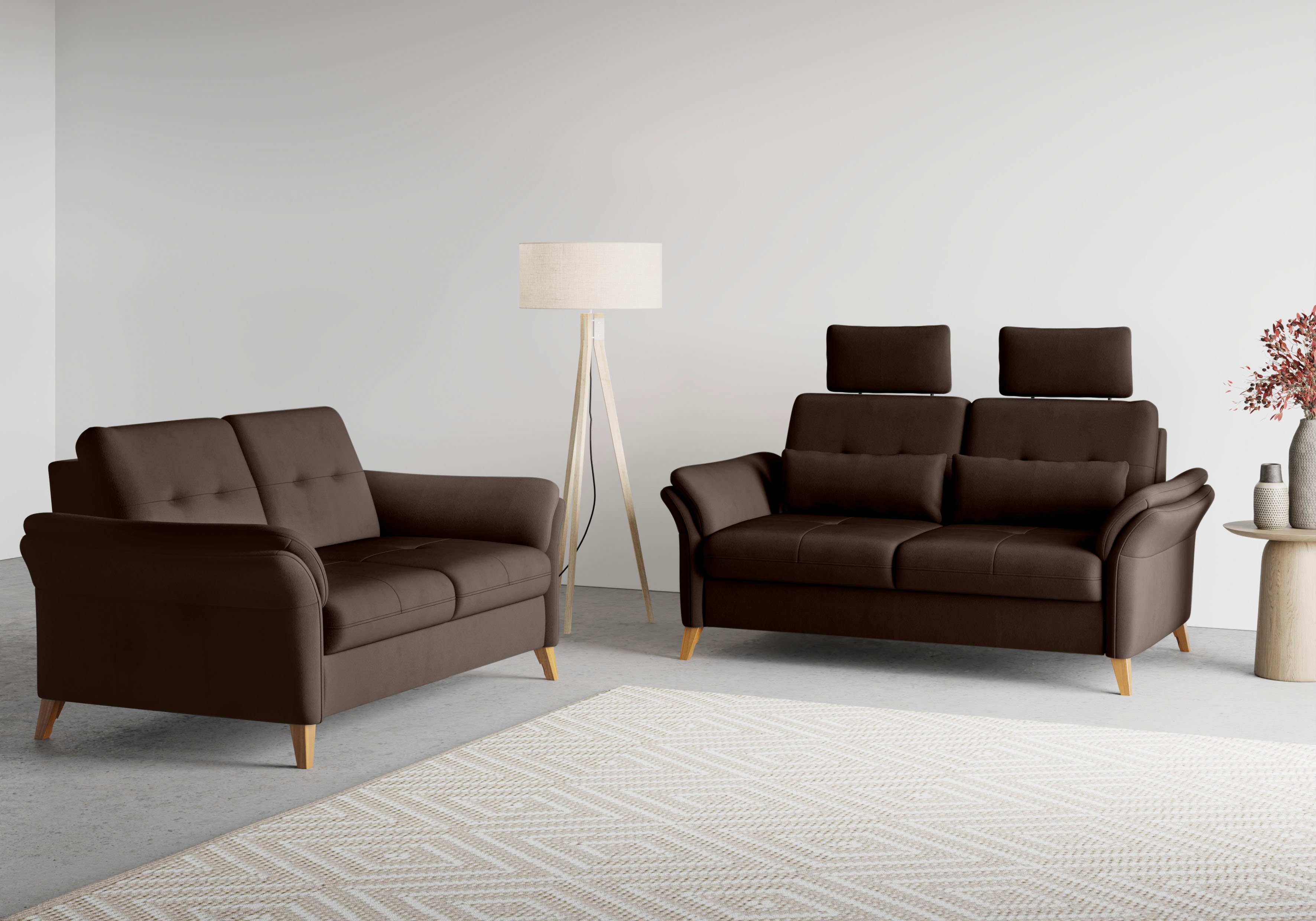 sit&more 2-zitsbank Göteborg inclusief zitdiepteverstelling en binnenvering