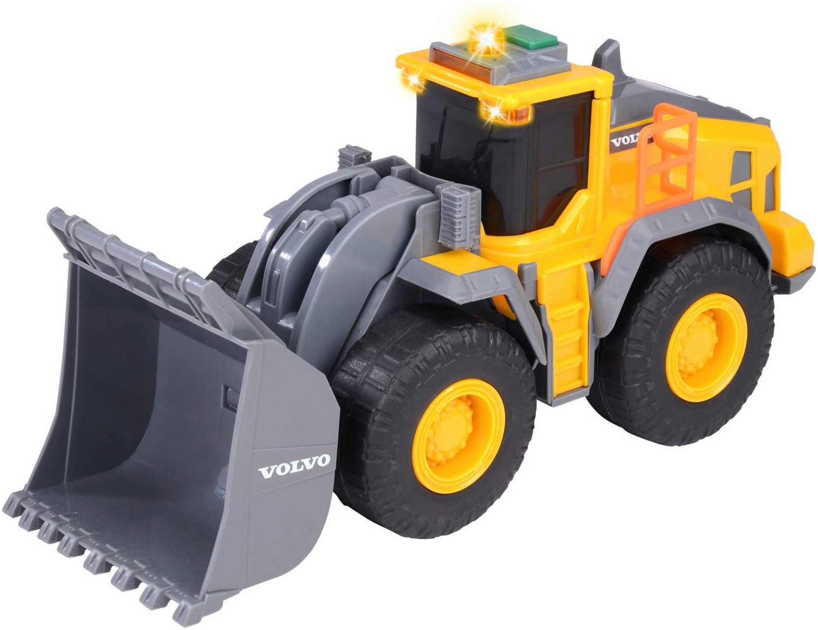 Dickie Toys Speelgoed-shovel Volvo Wheel Loader met licht en geluid