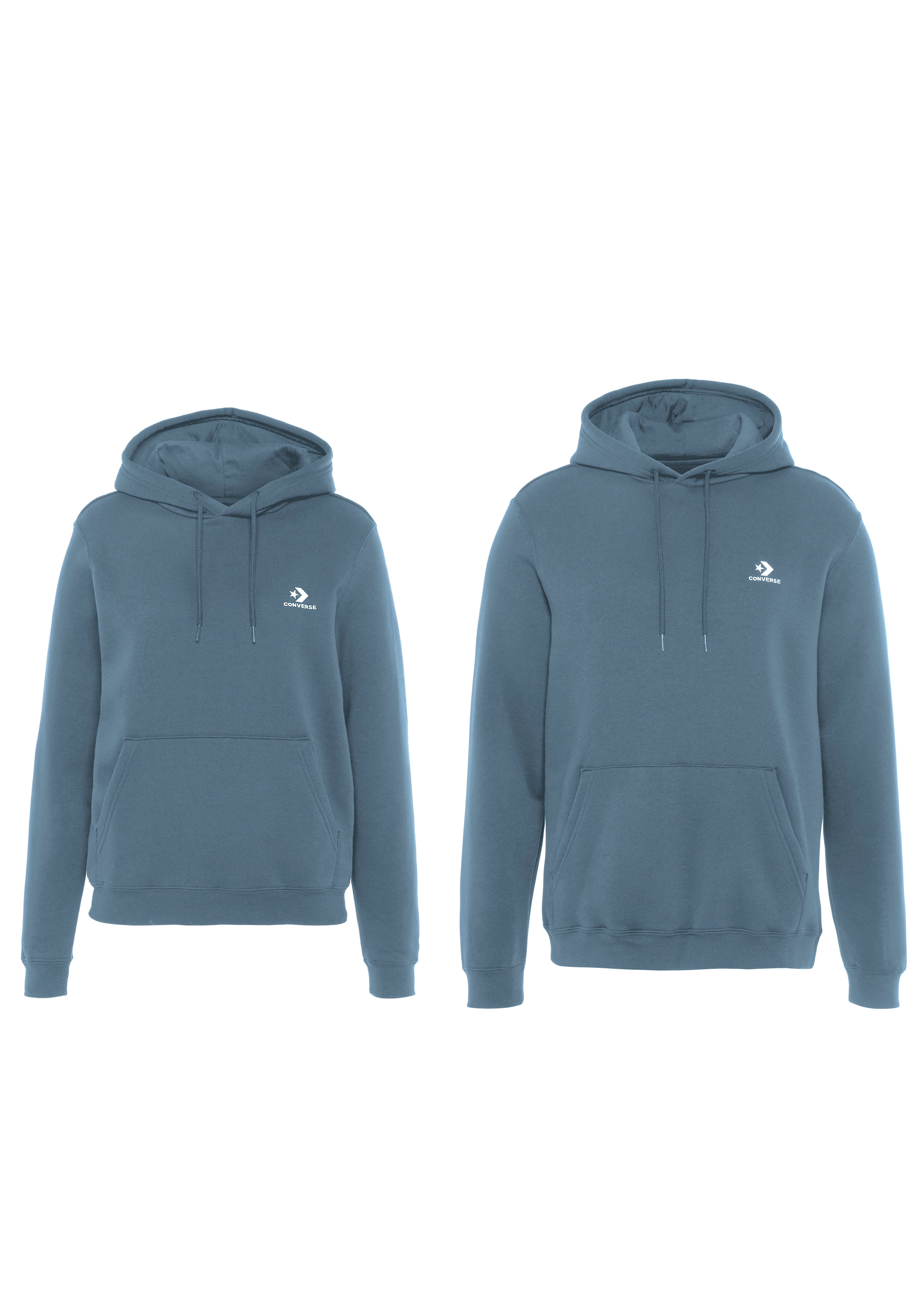 NU 20% KORTING: Converse Hoodie EMBROIDERED STAR CHEVRON BRUSHED BACK FLEECE HOODIE (1-delig)