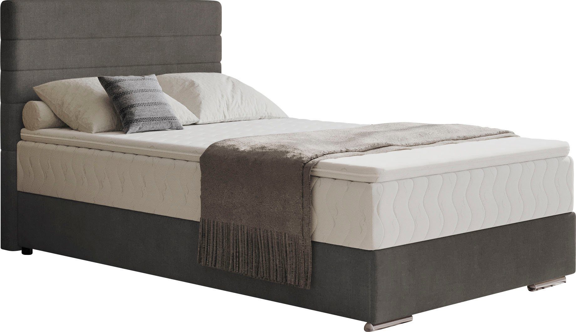 Mr. Couch Boxspring Stratus 2 incl. matrassen en bedlades