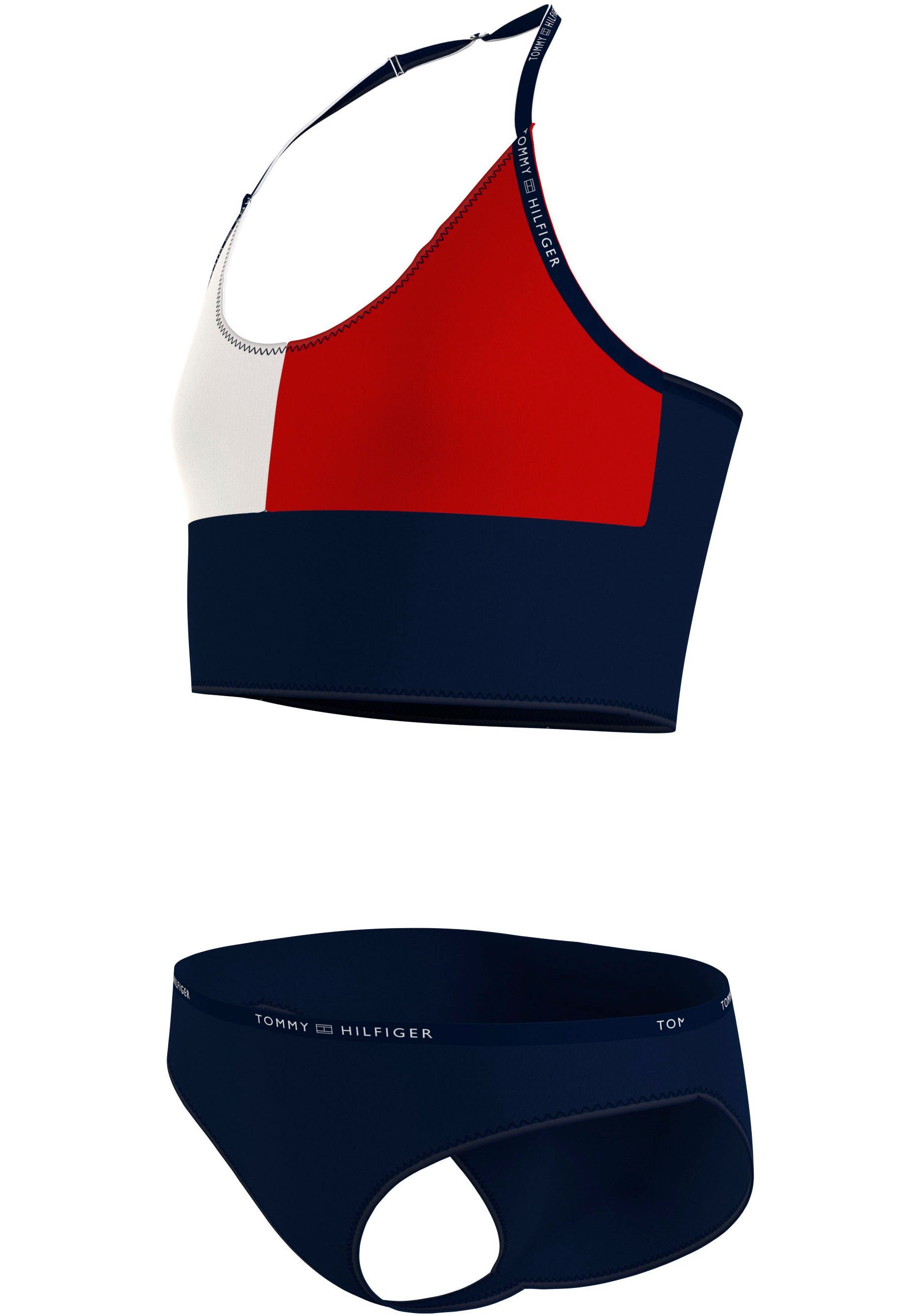 Tommy Hilfiger Swimwear Badpak TANKINI SET Kinderen tot 16 jaar (set, 2 stuks)