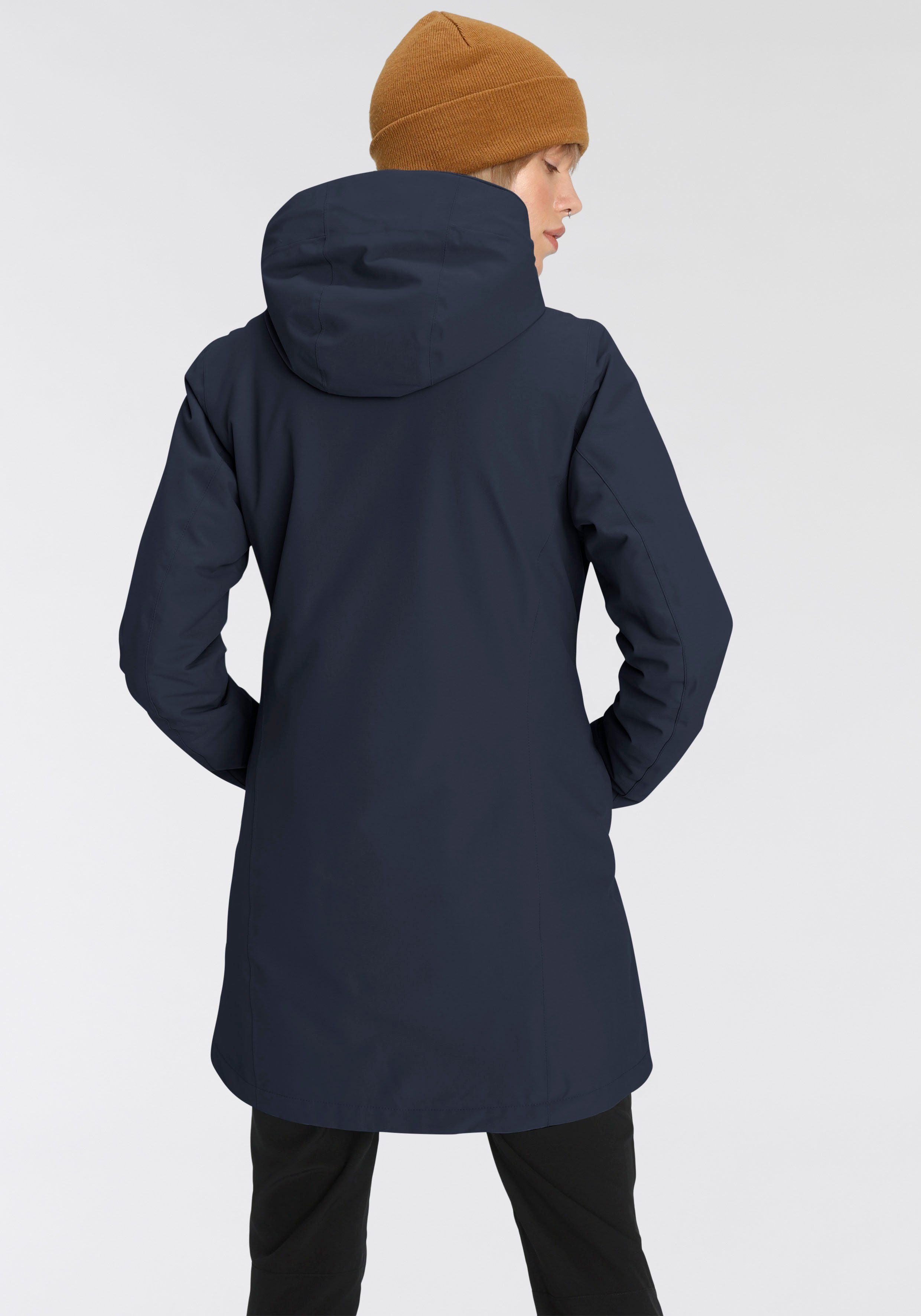 Jack Wolfskin Parka KIOLA Winddicht & waterafstotend & ademend