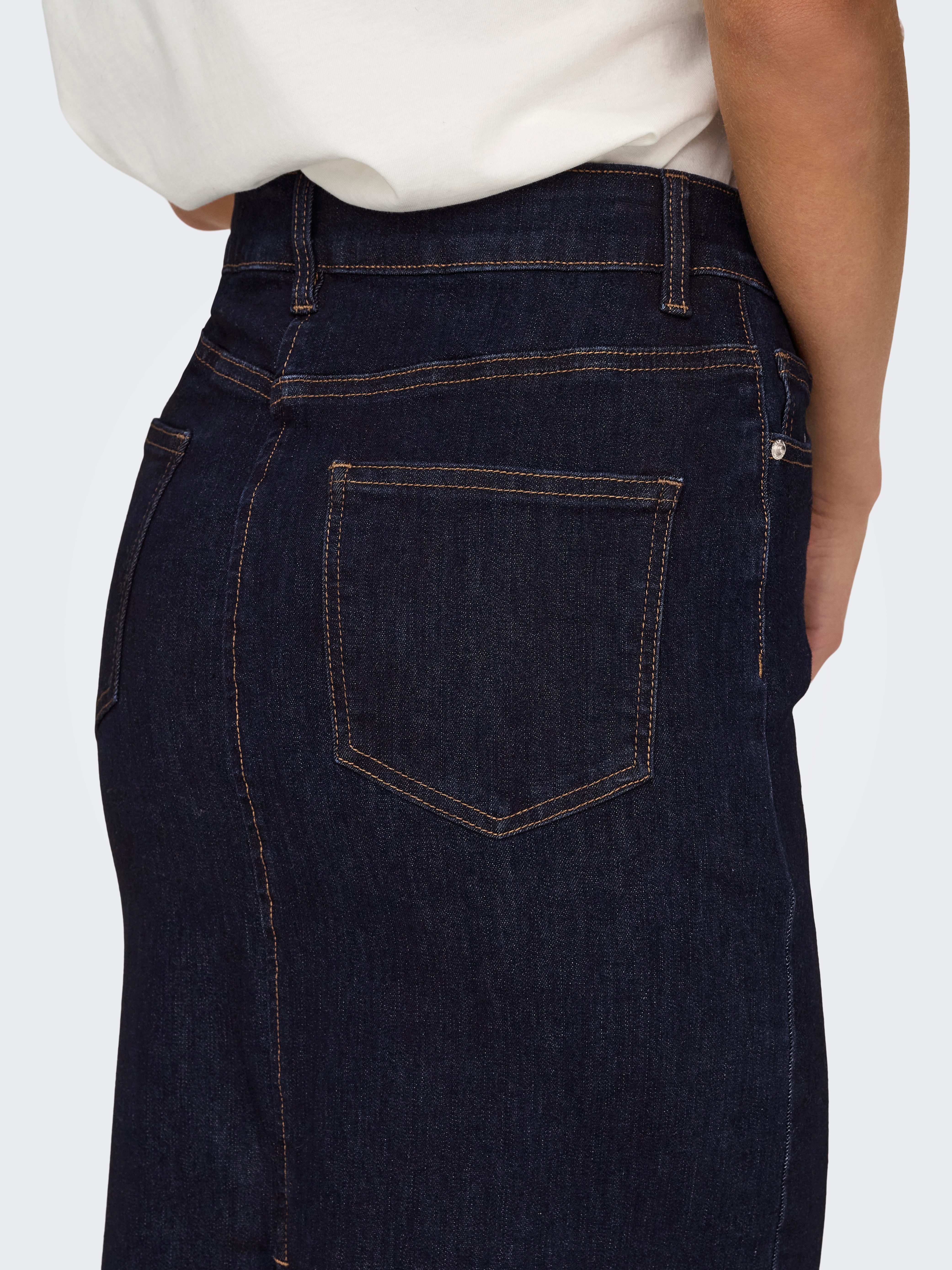 Only Jeans rok ONLWALO MW SLIT DNM MAXI SKIRT GUA