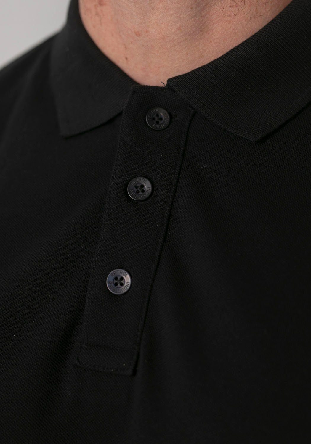 Petrol Industries Poloshirt met knoopsluiting