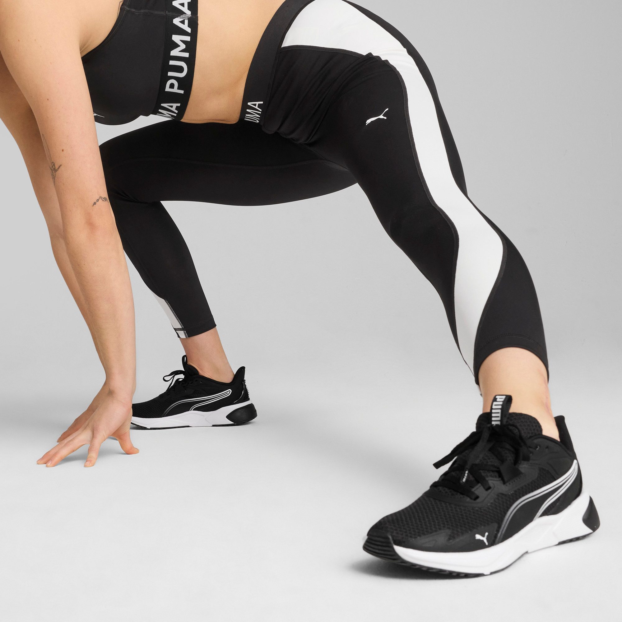 PUMA Trainingstights W STRONG COLORBLOCKTIGHT - HW 7/8
