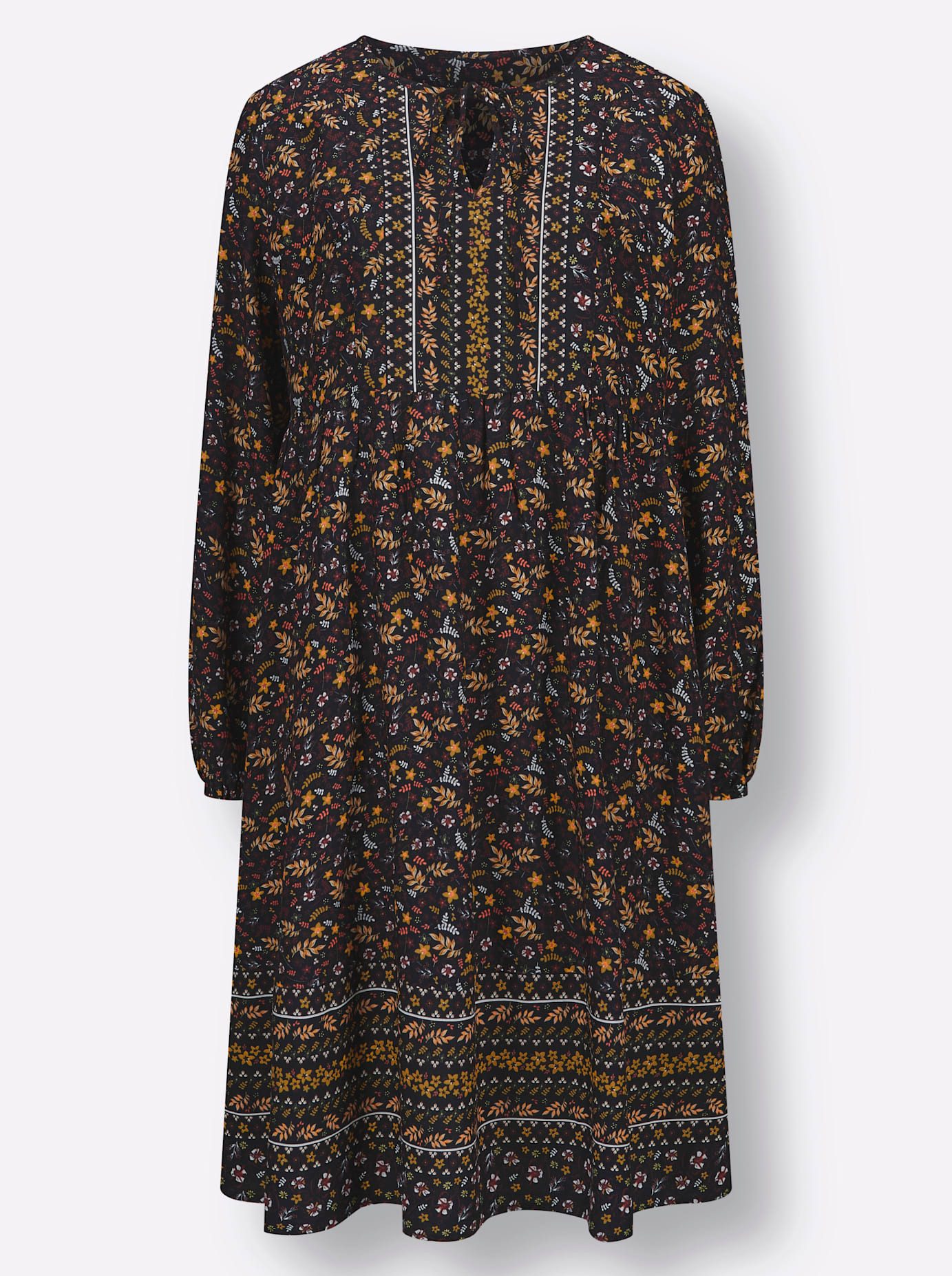 Classic Basics Gedessineerde jurk