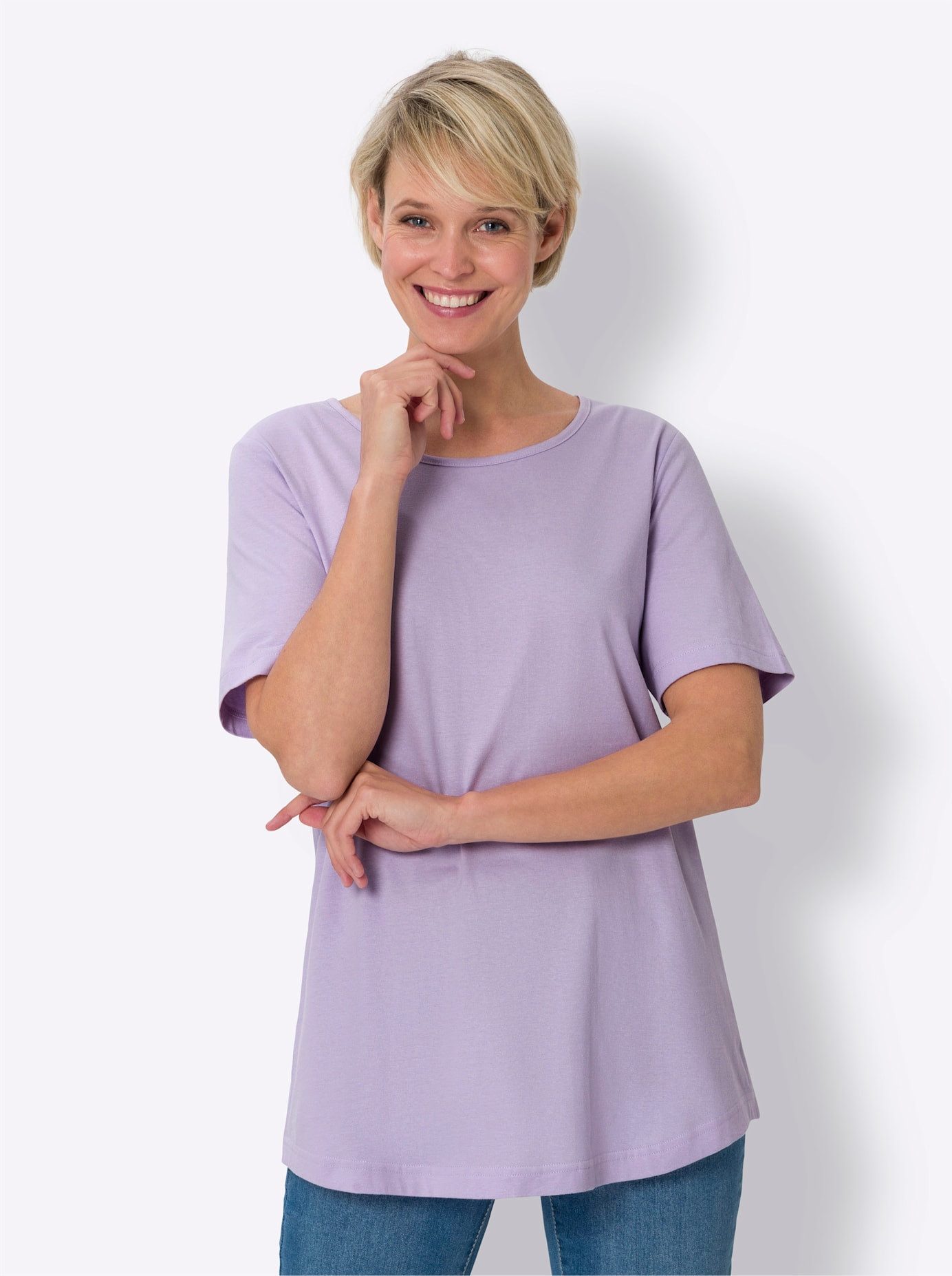 Classic Basics Lang shirt Set van 2 shirts (2-delig)