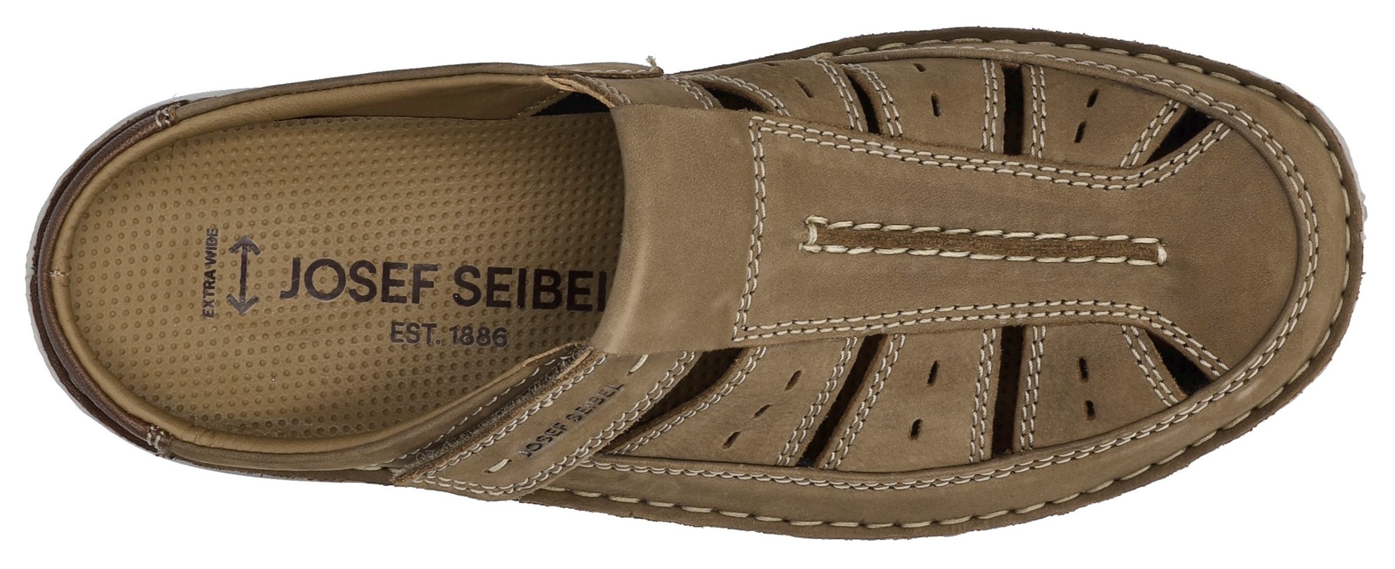 Josef Seibel Clogs New Anvers 76 , huispantoffel, sabotschoen, vrijetijdsschoen in extra brede vorm