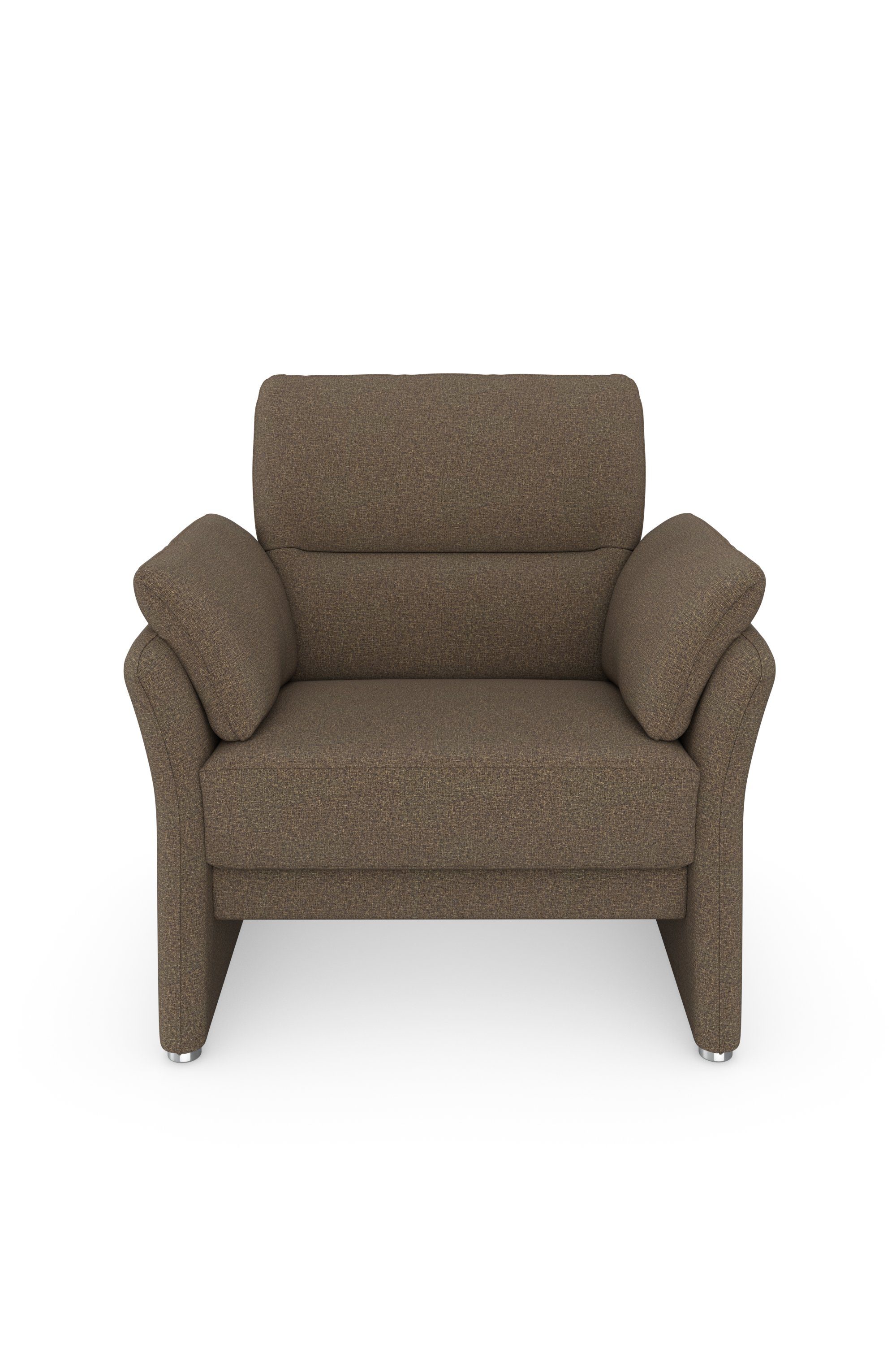 DOMO collection Fauteuil Pina elegante en tijdloze clubstoel, comfortabele cocktailsstoel