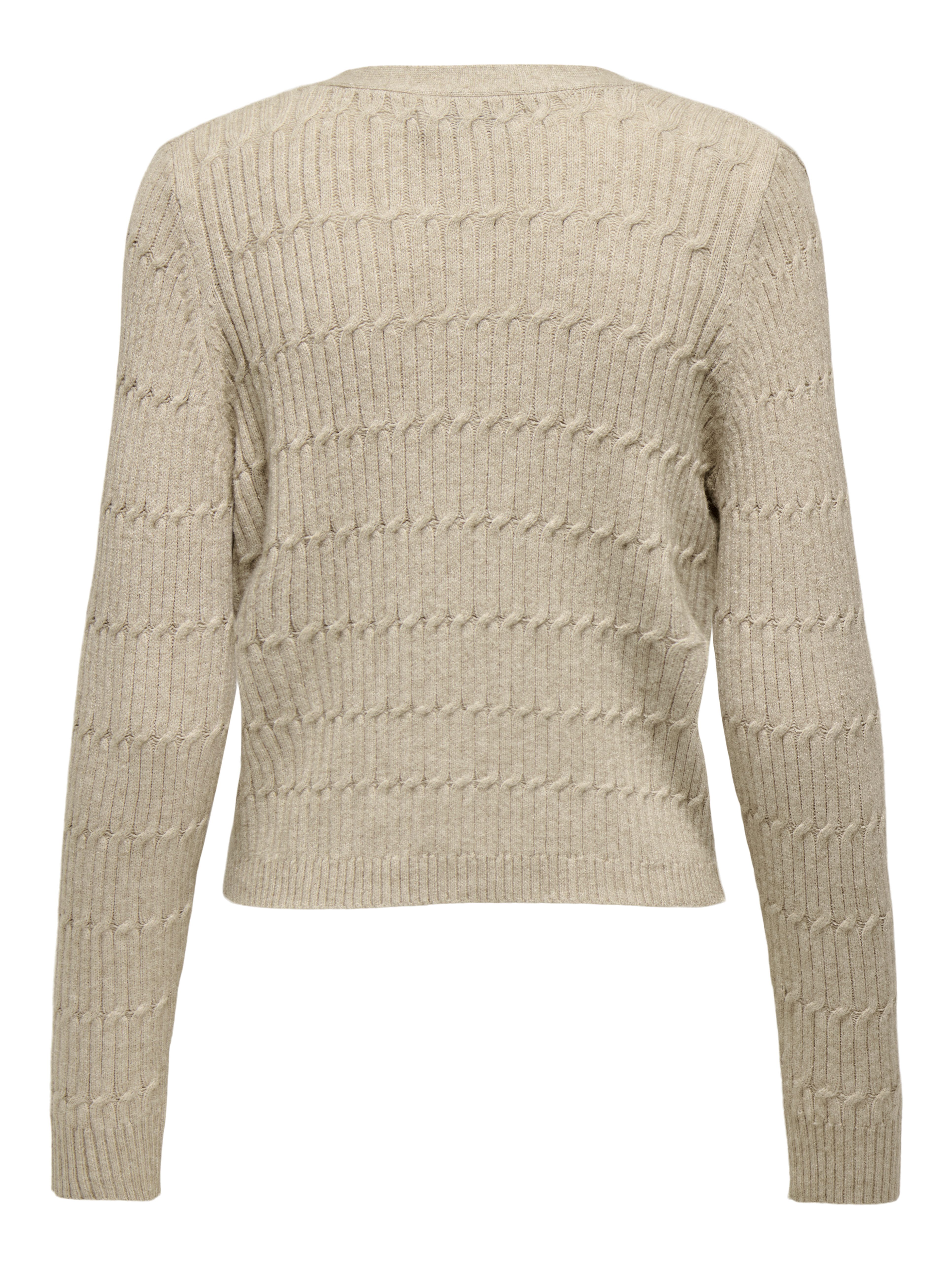 Only Vest ONLKATIA LS CABLE V-NECK CARDIGAN CC KNT