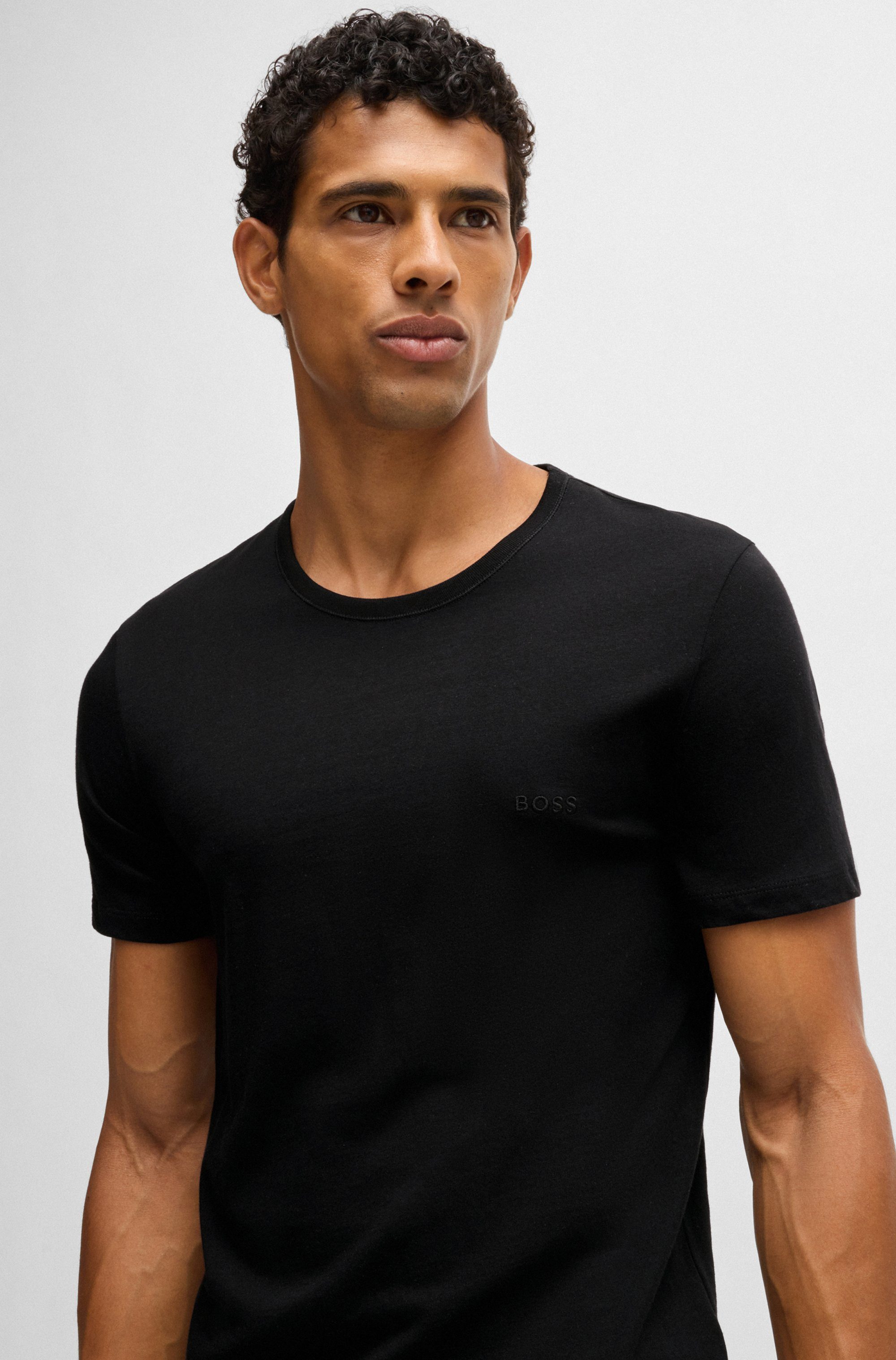 BOSS T-shirt Ronde hals BOSS ONE x David Beckham (3-delig, Set van 3)