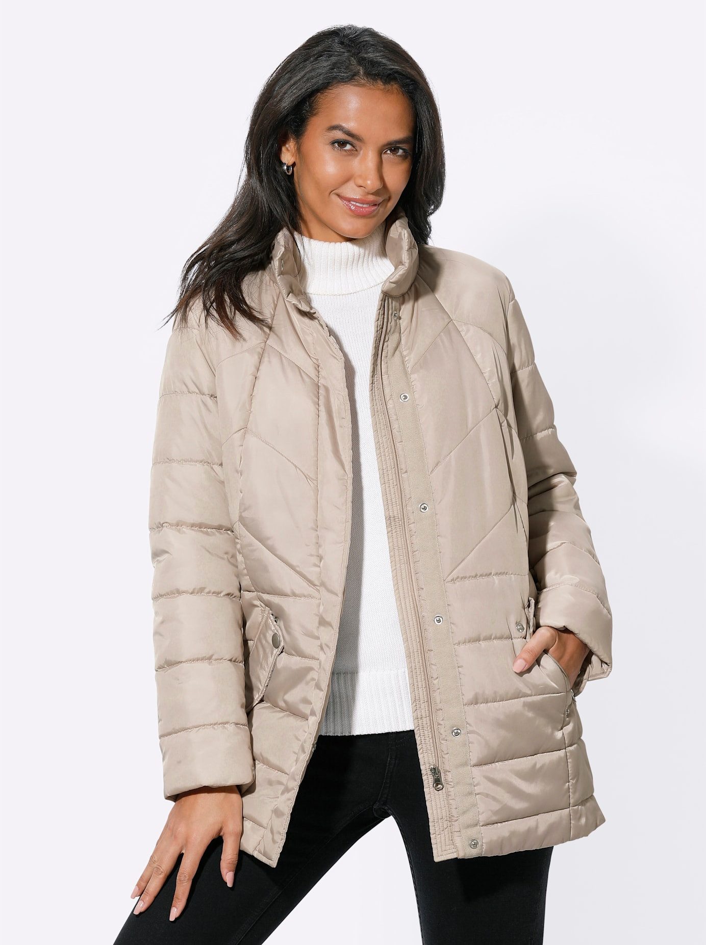 Casual Looks Gewatteerde jas dames gewatteerde jassen maat 21 bruin
