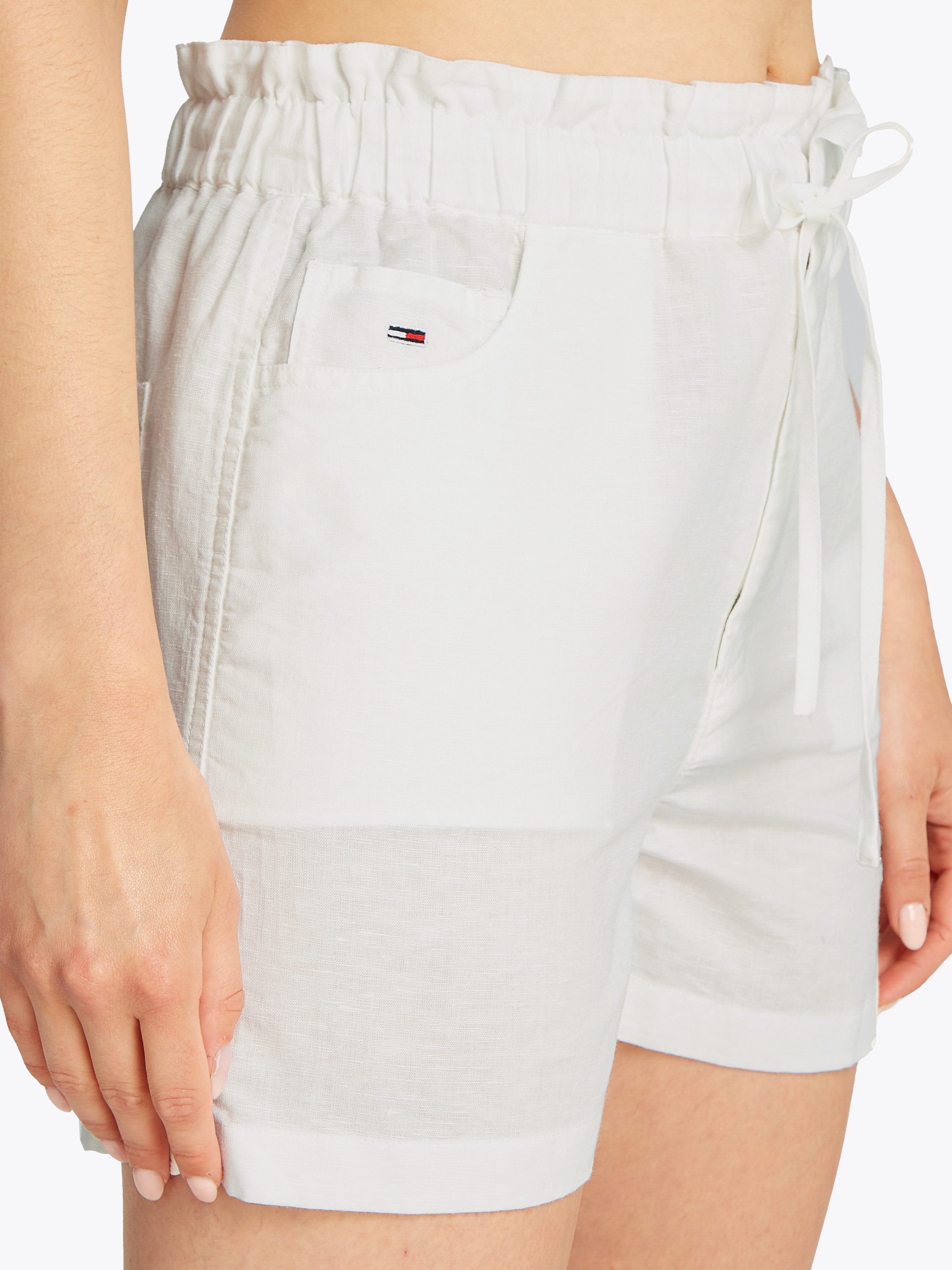 TOMMY JEANS Short TJW COTTON LINEN SHORT