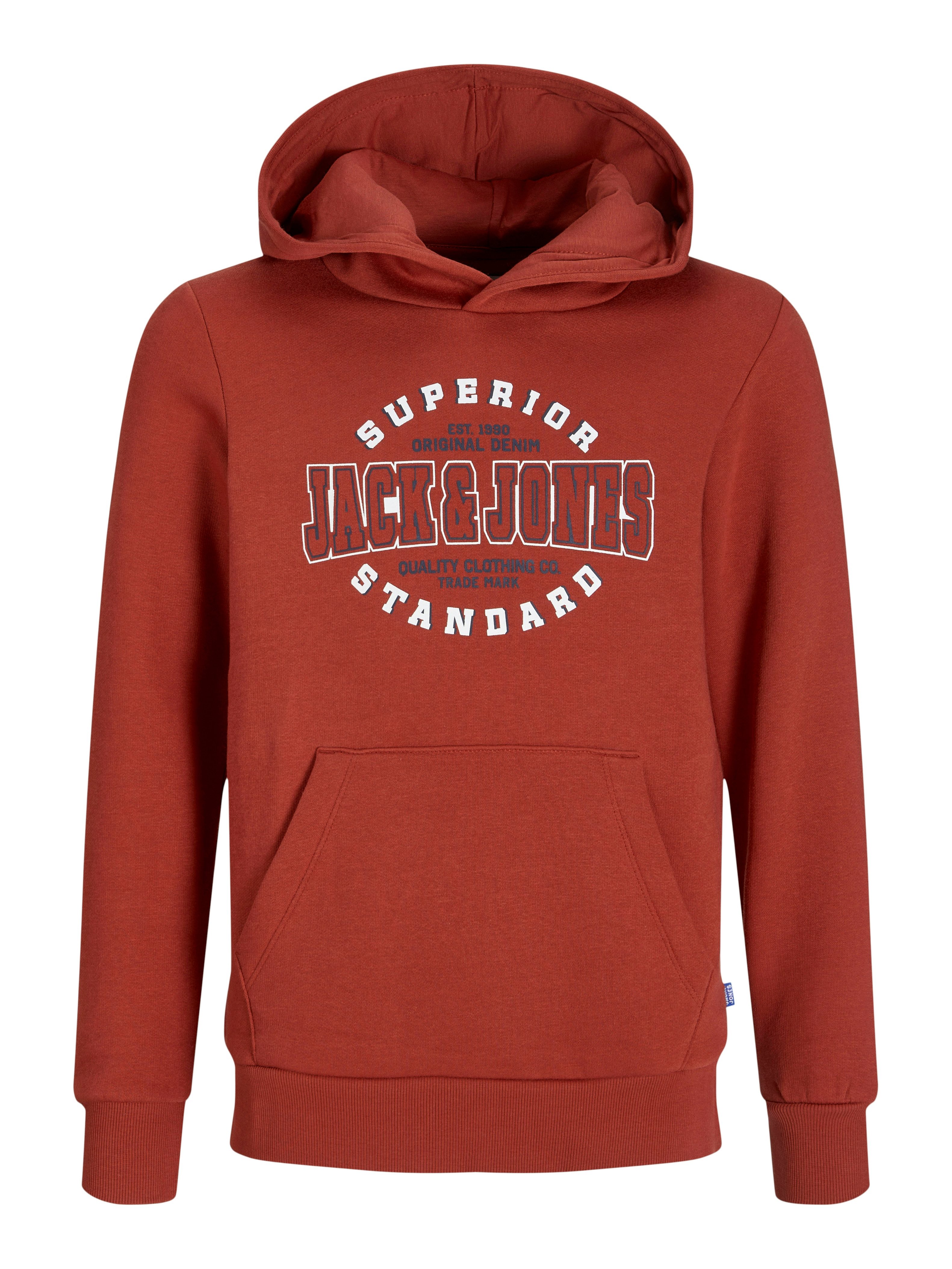 Jack & Jones Junior Hoodie JJELOGO SWEAT HOOD 2 COL 24 25 NOOS JNR