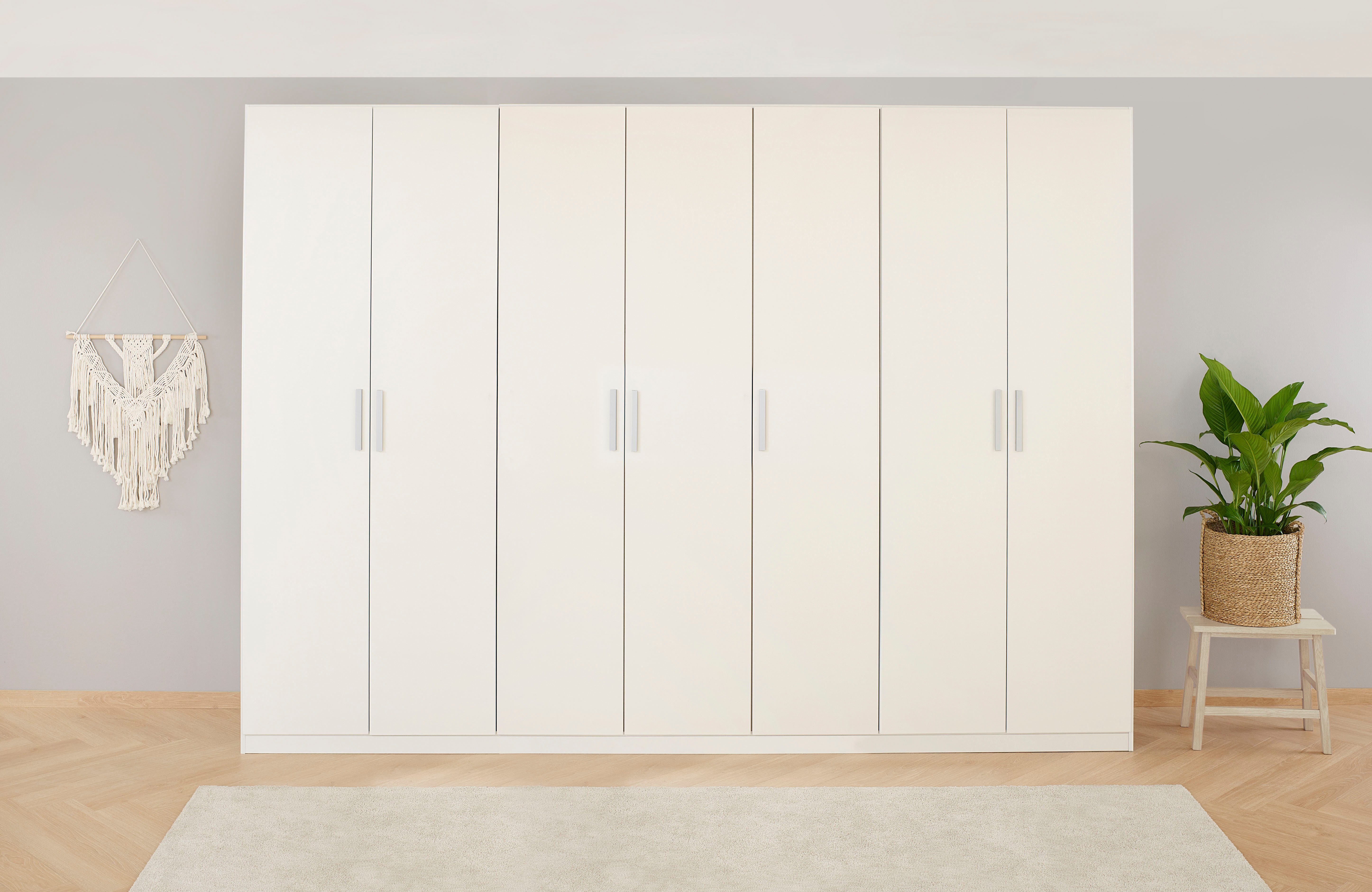rauch Draaideurkast Kledingkast kast garderobe KOLUNA met decor-front inclusief 2 binnenladen en extra legplanken made in germany