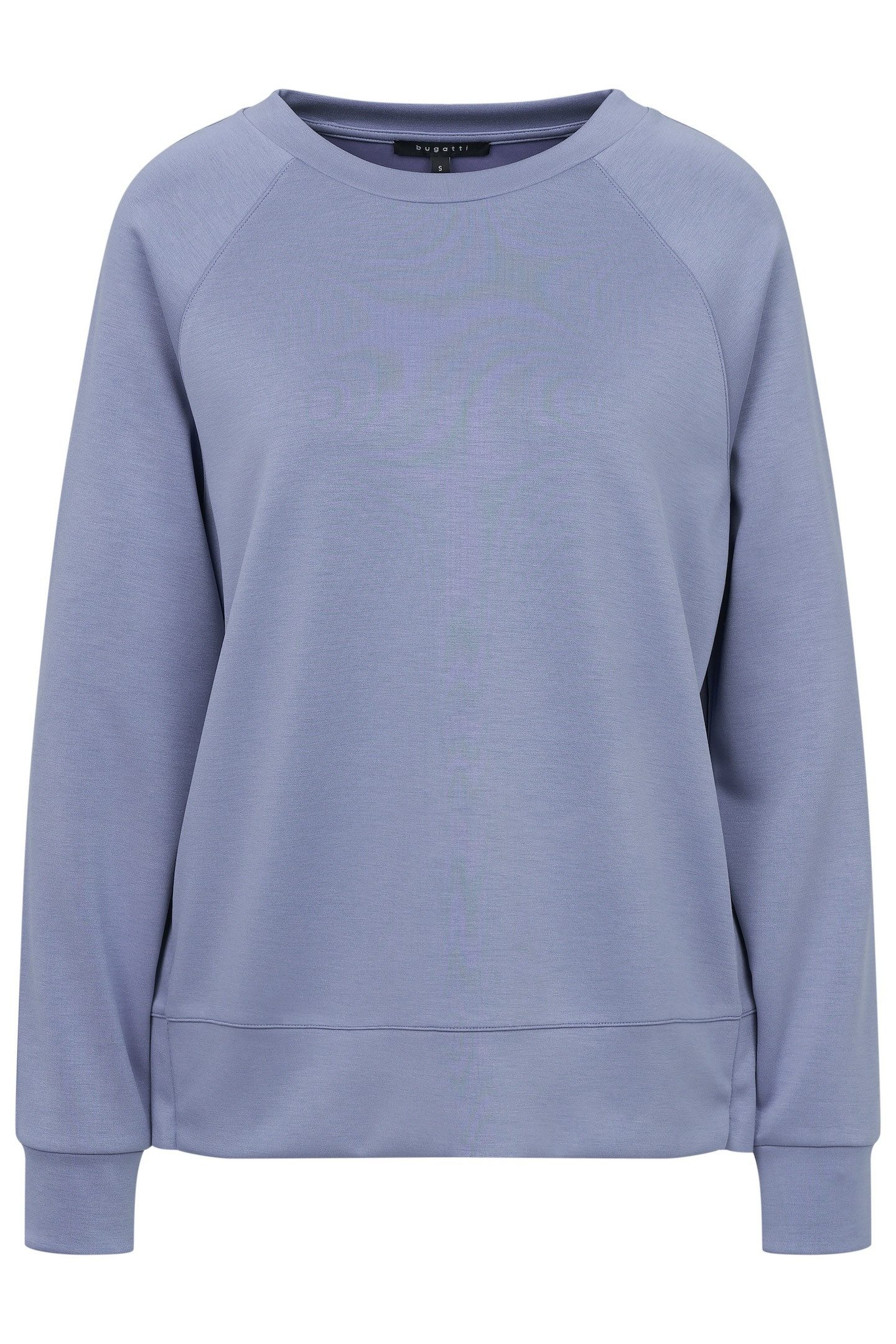 Bugatti Sweatshirt met ritssluitingen opzij