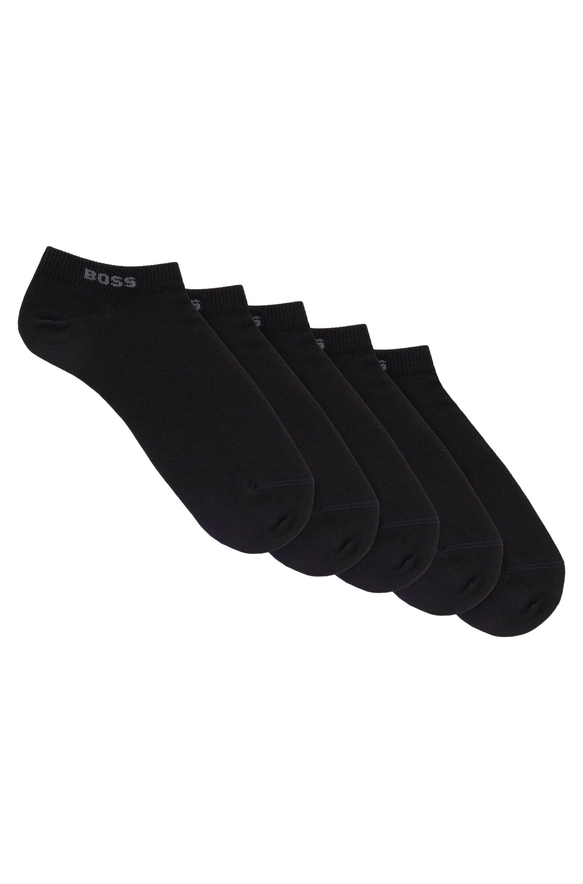 BOSS Sneakersokken 5P AS Logo CC W met boss logo-opdruk (set, 5 paar, 5er)