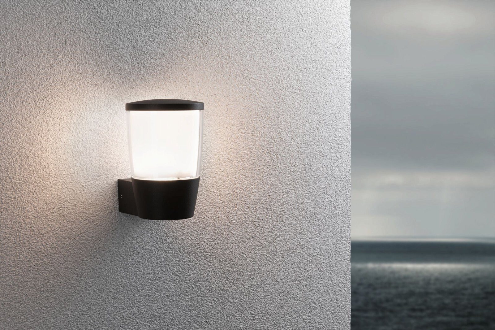 Paulmann Led-wandlamp voor buiten Bako IP44 110x140mm max. 20W 230V antraciet aluminium (1 stuk)