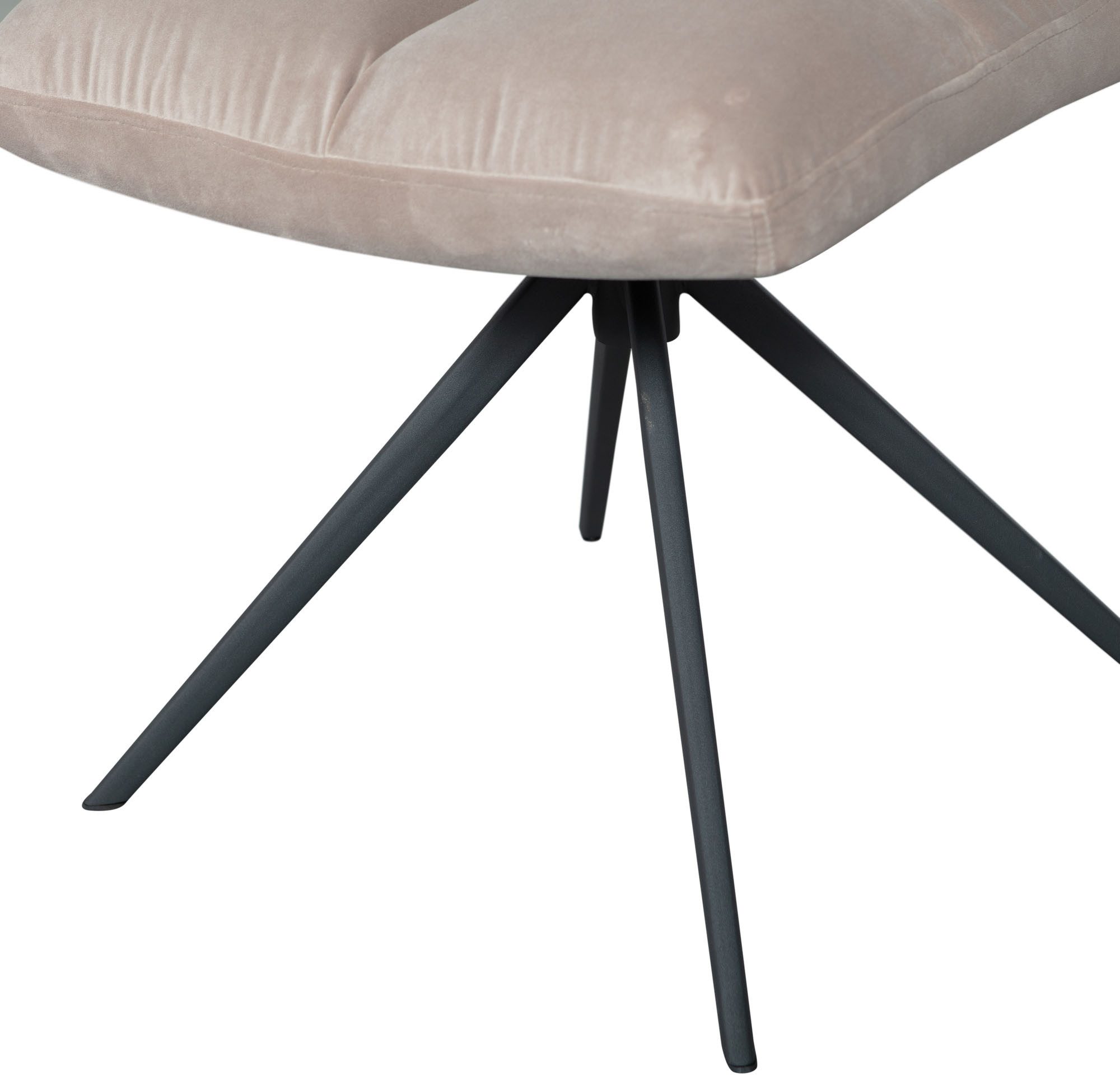 WOOOD Draaistoel Vinny met draaivoet, breedte 48 cm