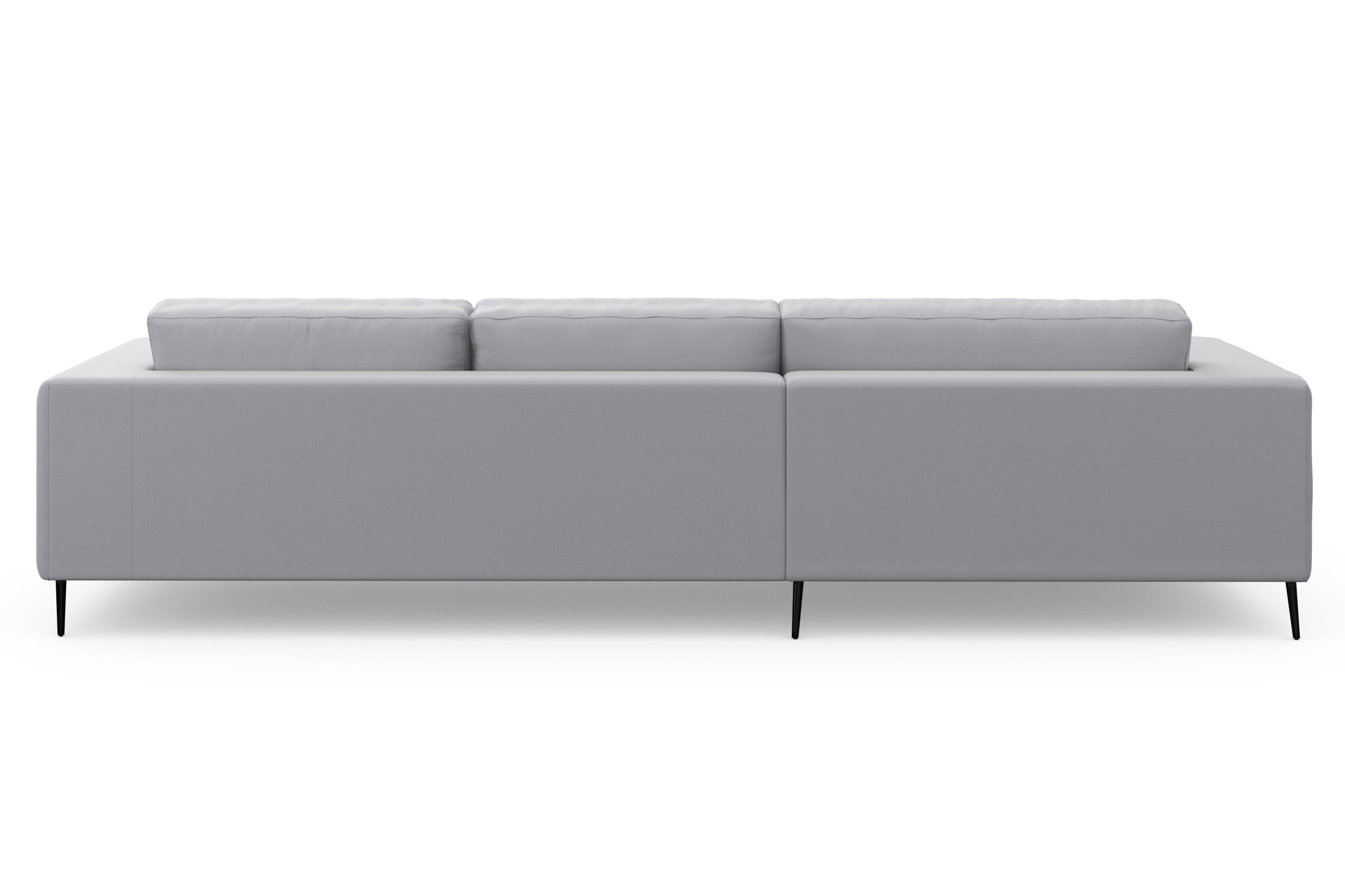 DOMO collection Hoekbank Modica, tijdloos en elegant, L-vorm moderne uitstraling met extra brede chaise longue, ook in corduroy