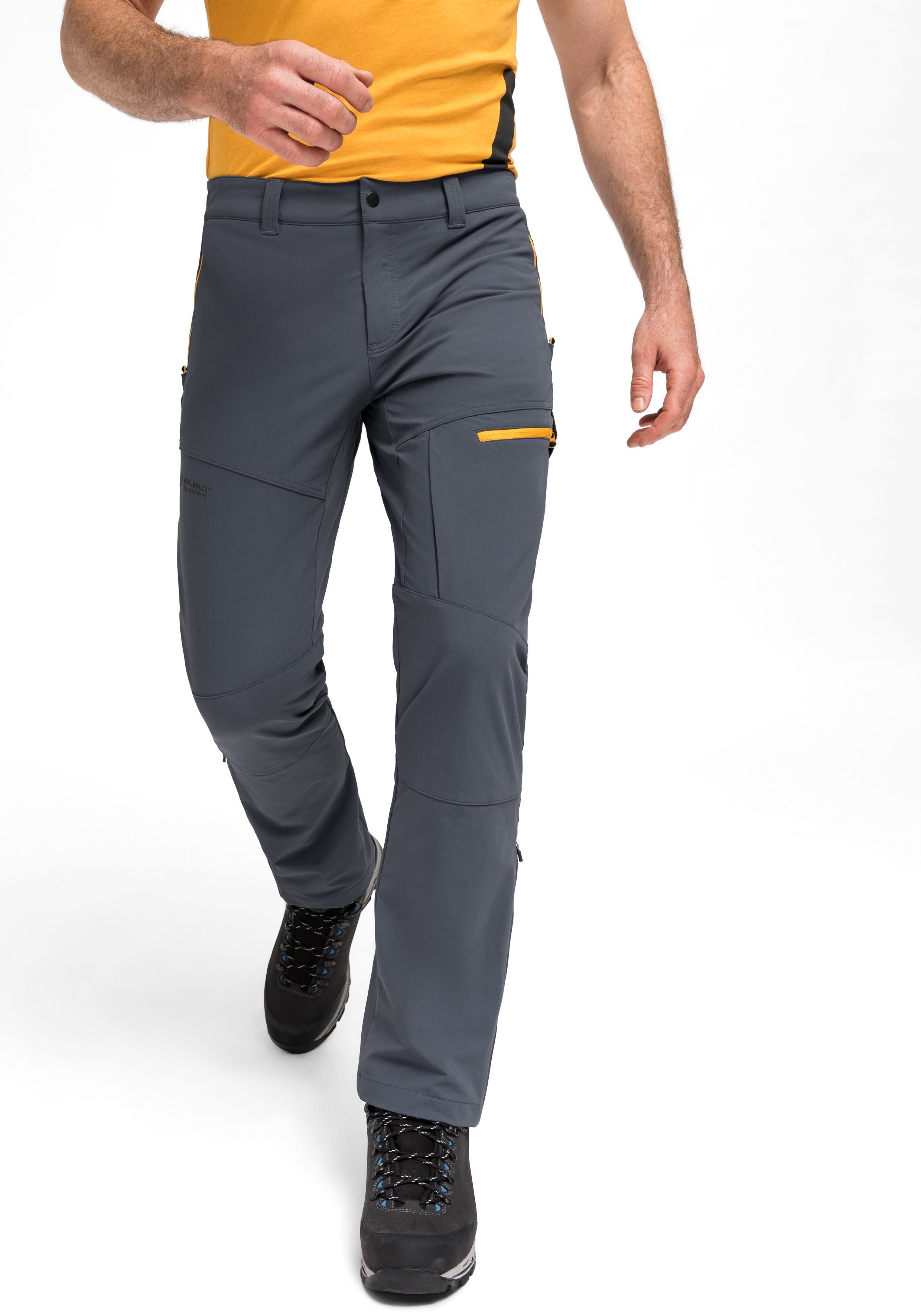 Maier Sports Outdoorbroek Naturno Air M Heren functionele broek, robuuste trekkingbroek, 4 zakken, regular fit