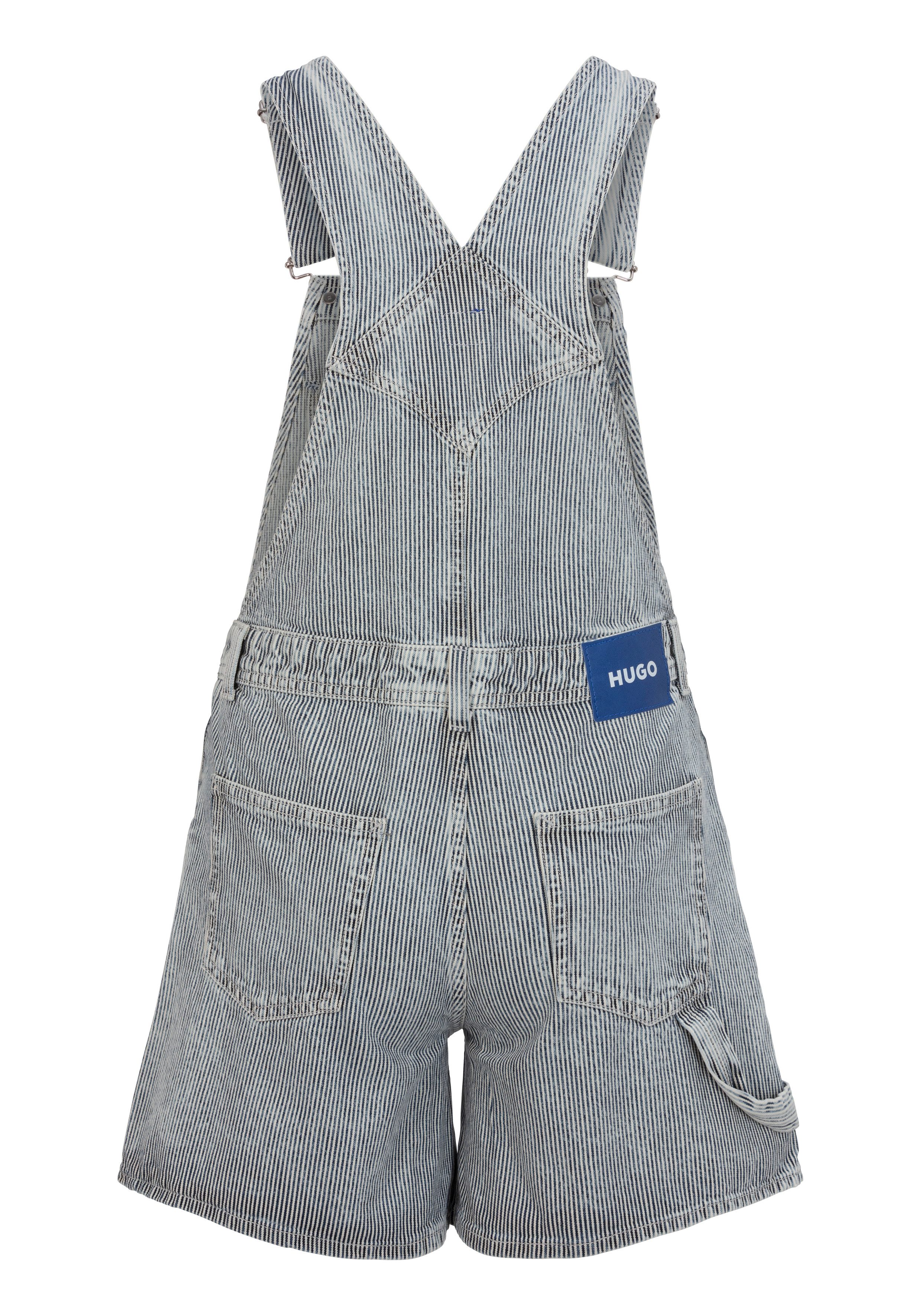 HUGO Blue Tuinbroek Gaisha_B met loop-detail