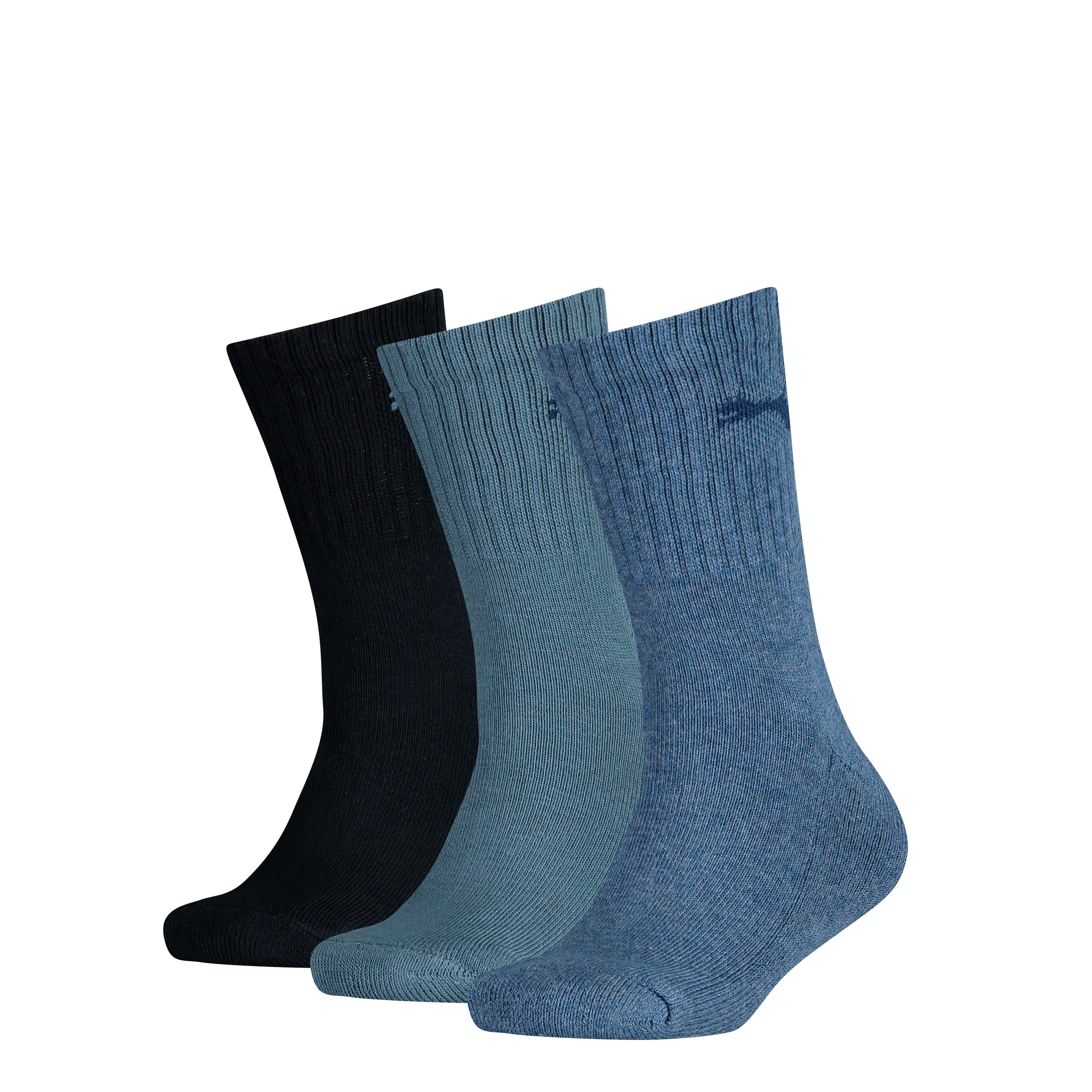 PUMA Sokken PUMA KIDS CREW SOCK 3P Junior met klassieke rib (3 paar, 3 paar)