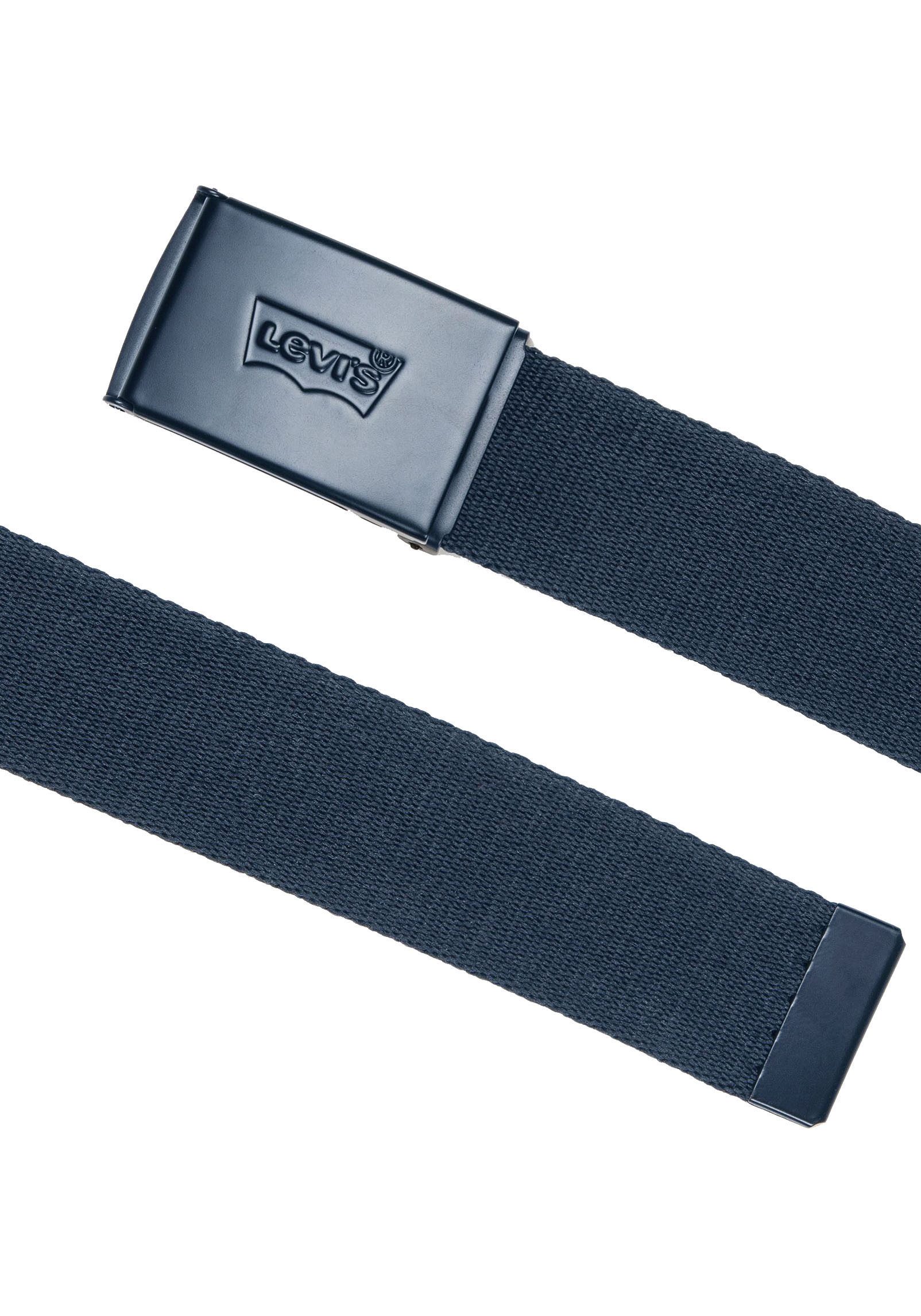 Levi's® Stoffen Riem met logo in dezelfde kleur