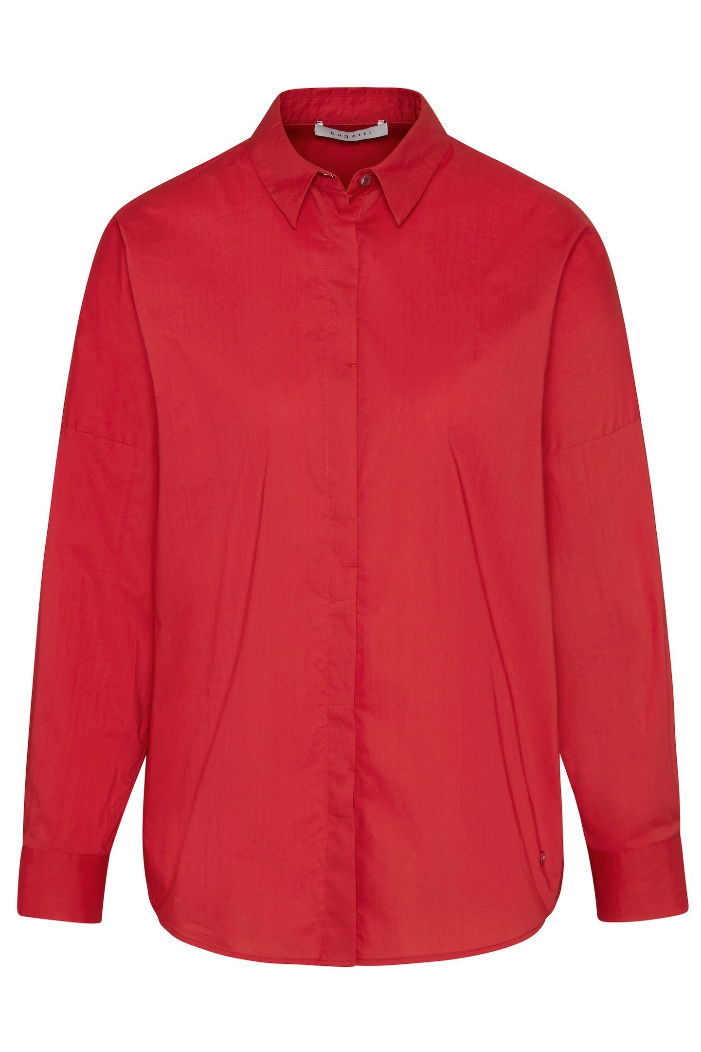 Bugatti Blouse met lange mouwen in mooie rode kleur