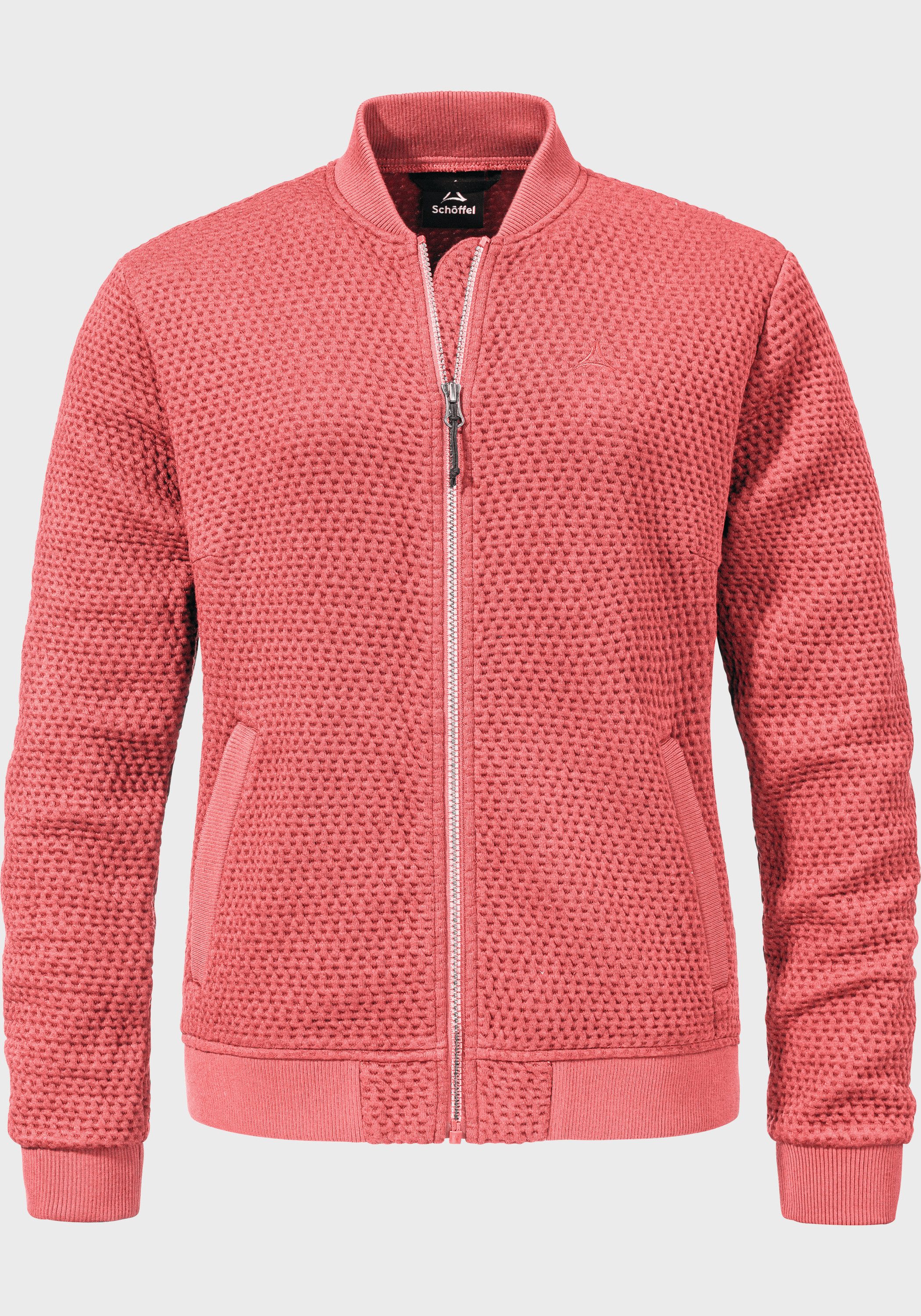 Schöffel Fleecejack Fleece Jacket Genua L dames fleece vesten maat 38 roze