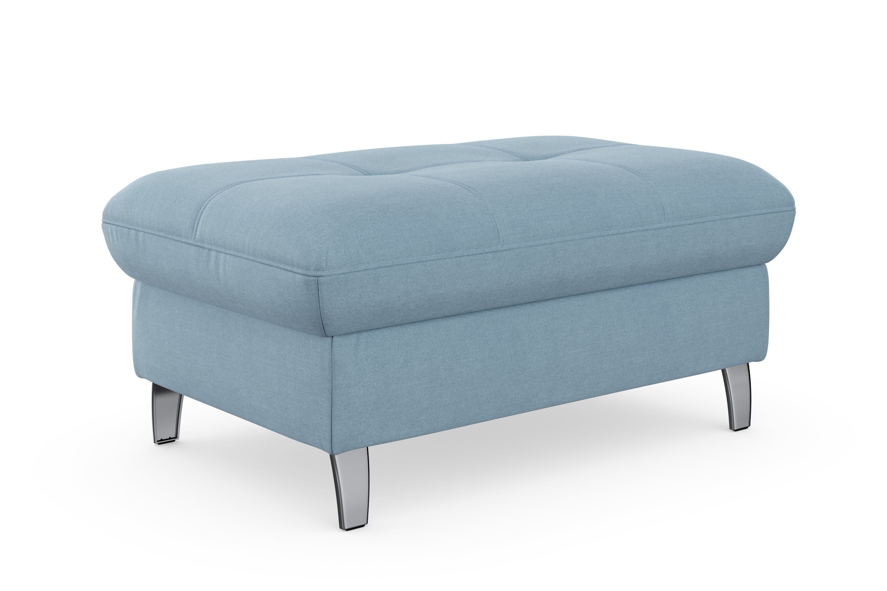sit&more Hocker met bergruimte Maggiore met bergruimte en moderne metalen poten