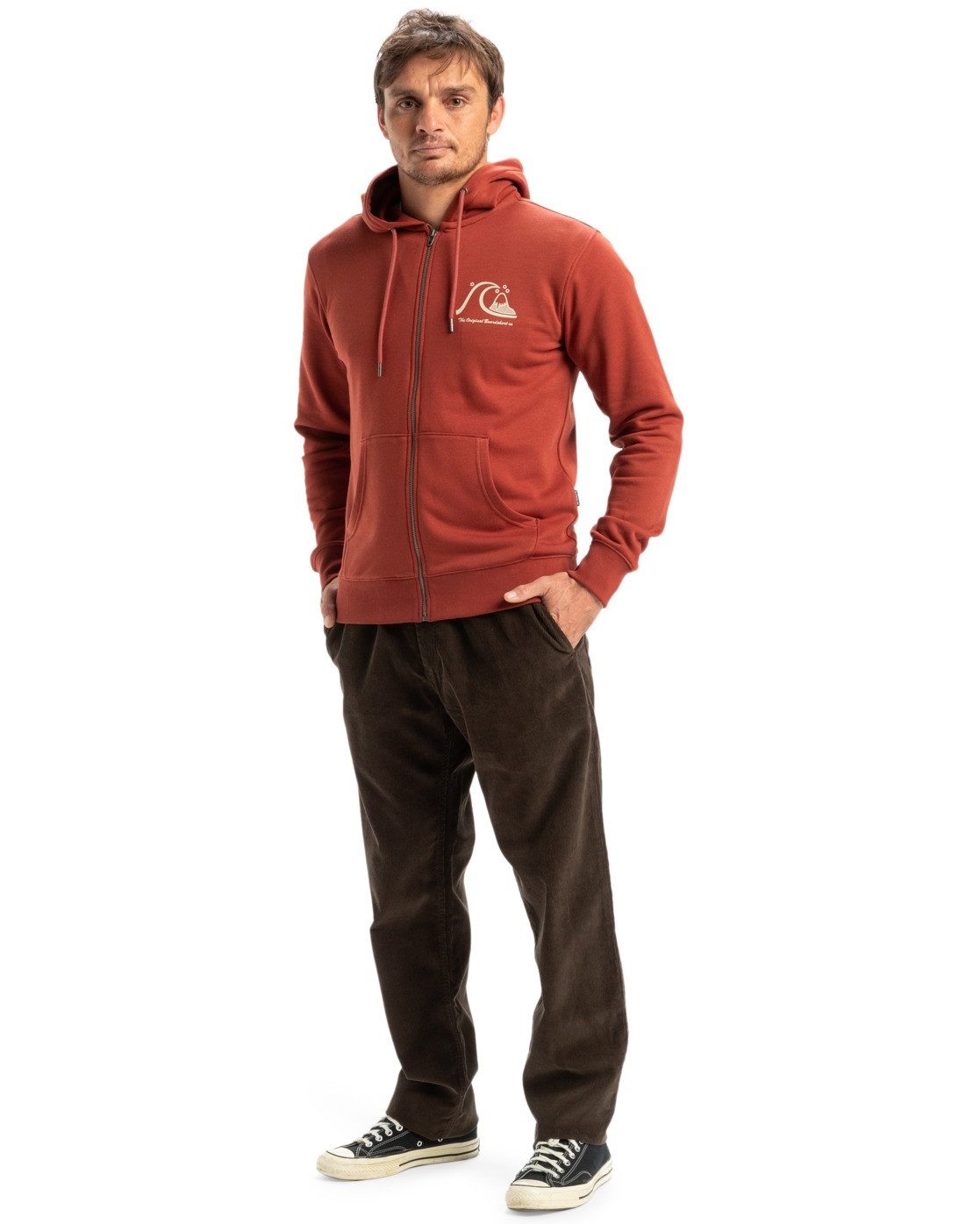 Quiksilver Stoffen broek Taxer Regular Cord