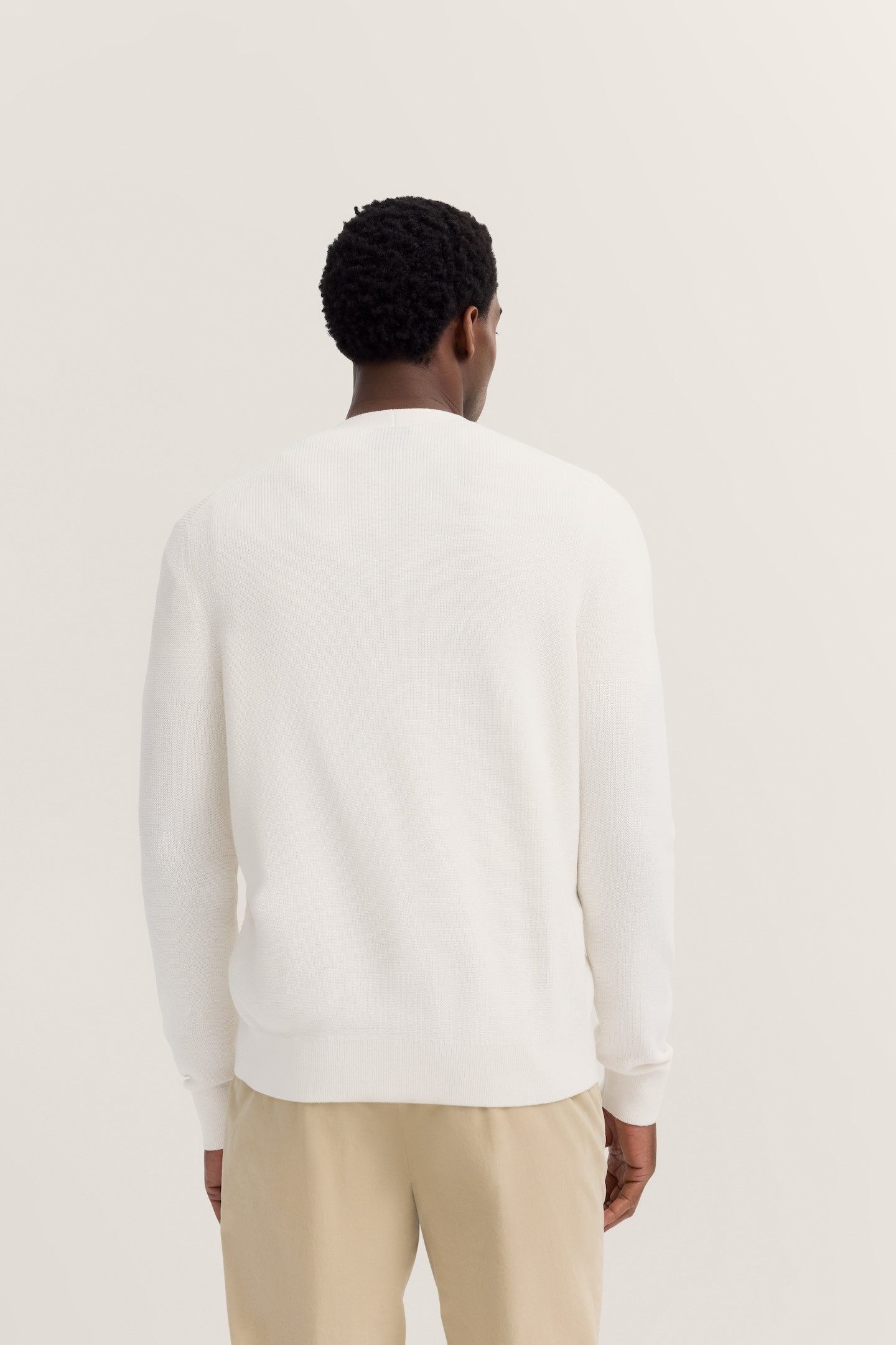 Bugatti Cardigan Regular fit met v-hals en ribstructuur