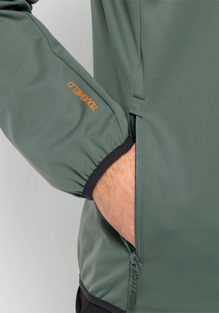 Jack Wolfskin Softshell-jack FELDBERG hoody M