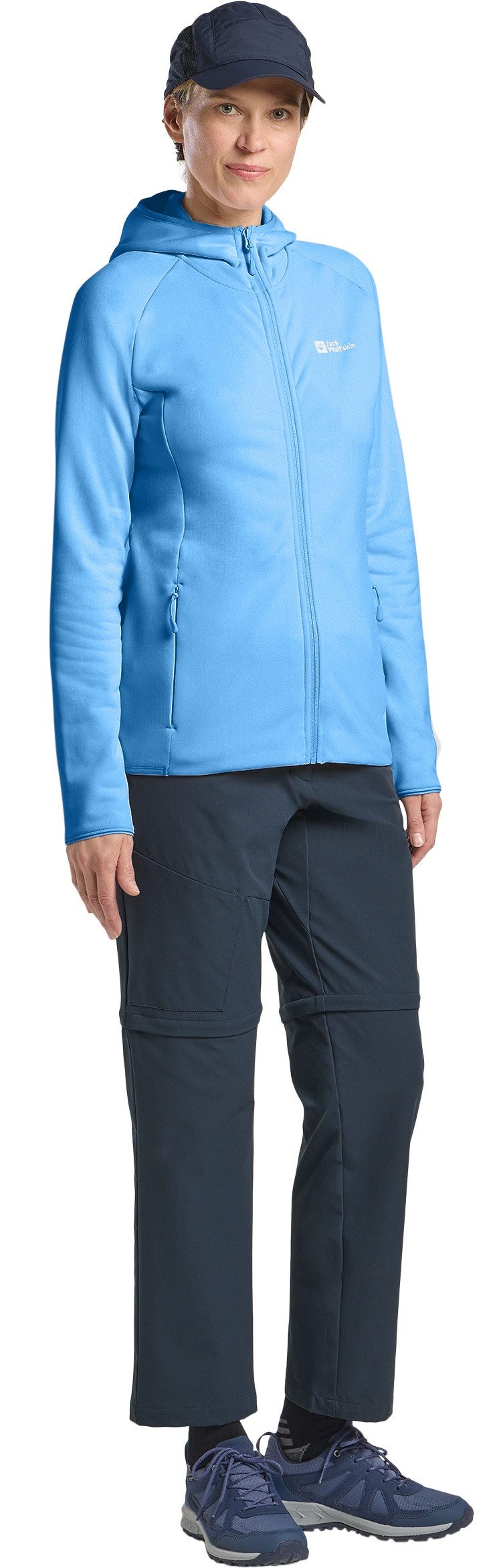 Jack Wolfskin Fleecejack BAISELBERG HOODED FZ W