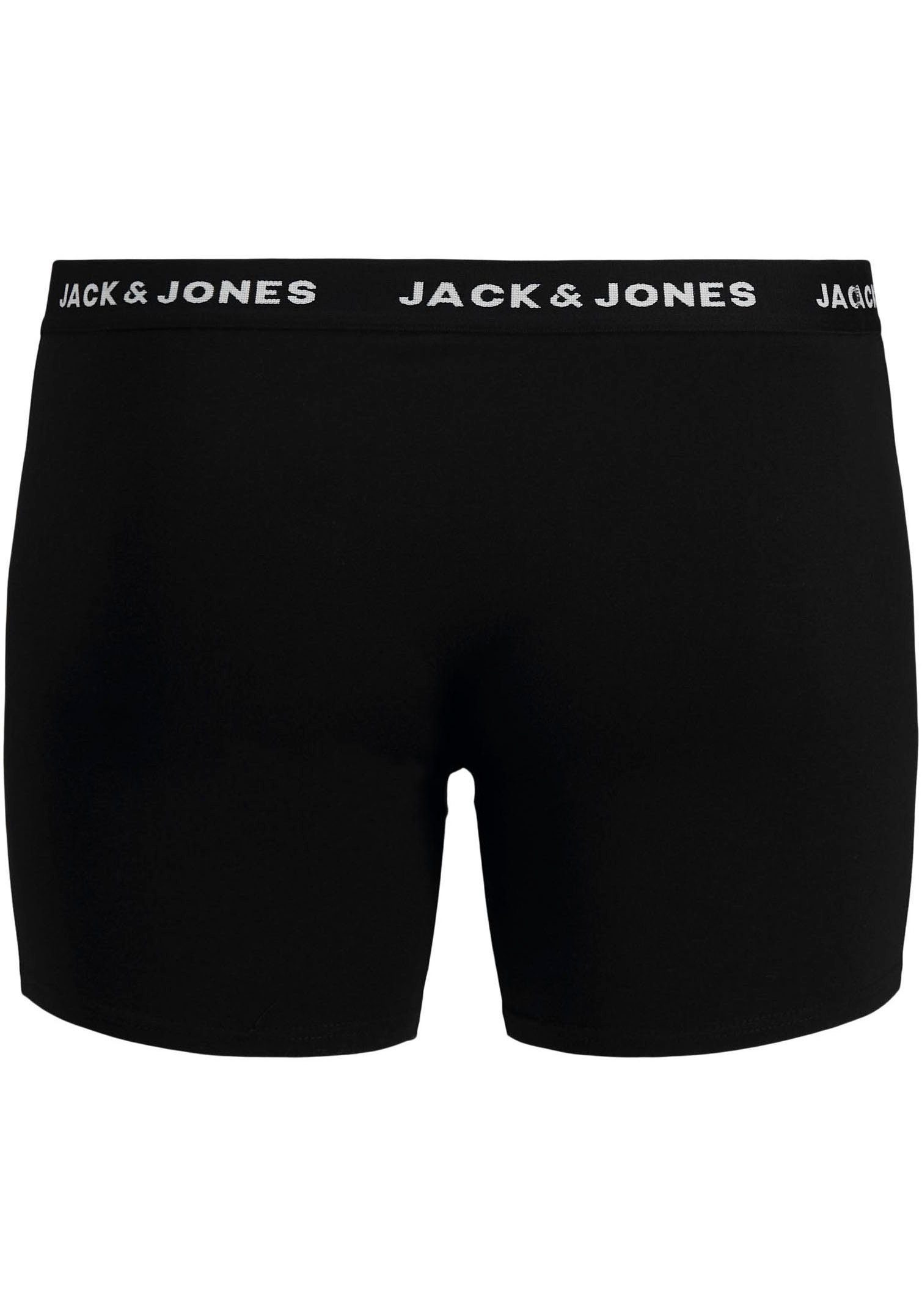 Jack & Jones PlusSize Boxershort JACHUEY TRUNKS 5 PACK NOOS PLS (5 stuks, Set van 5)