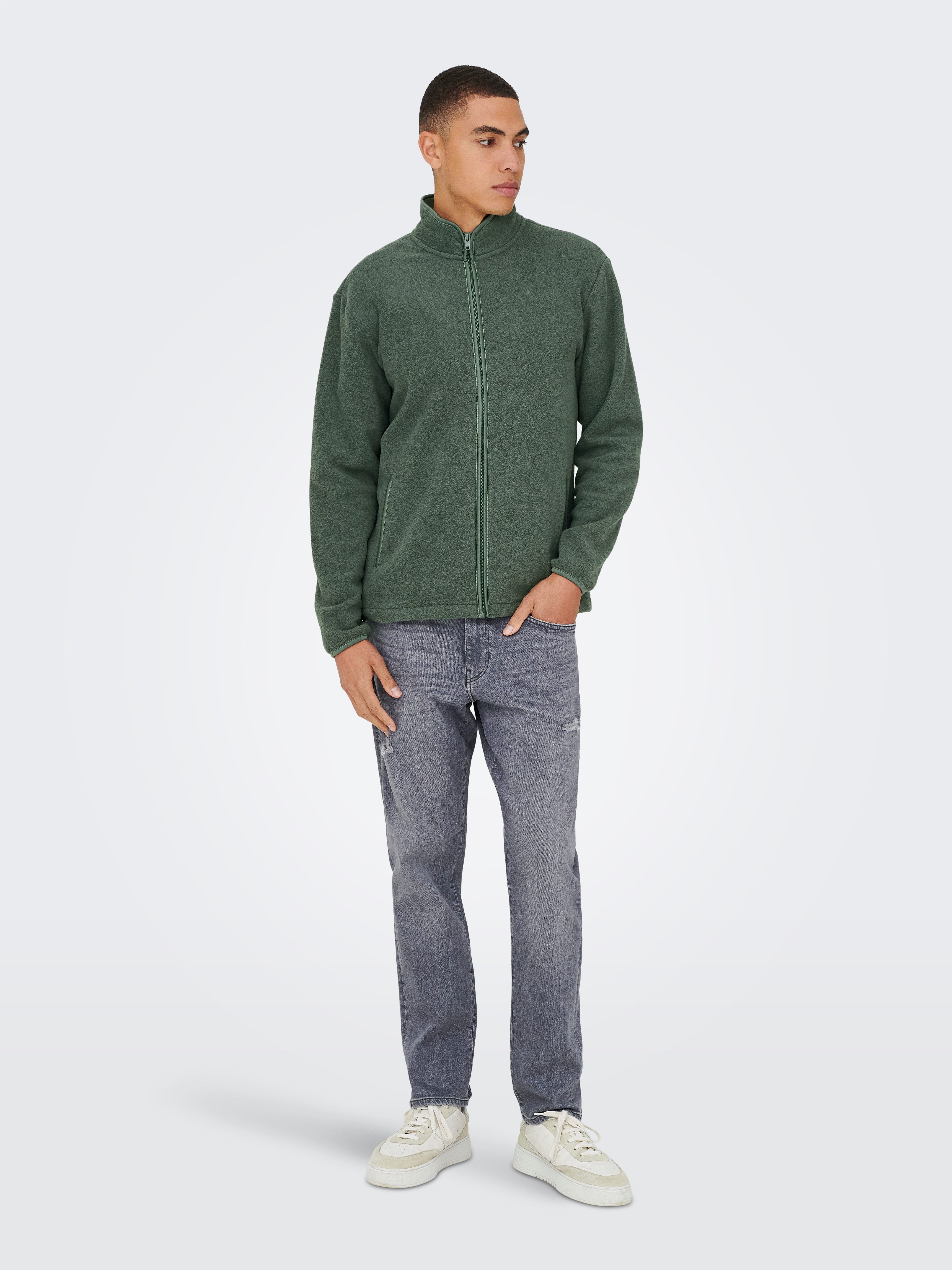 ONLY & SONS Capuchonsweatvest ONSAKEEM FULL ZIP REG SWEAT OTL