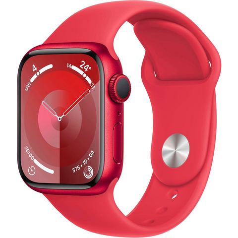 NU 20% KORTING: Apple Smartwatch Watch Series 9 GPS Aluminium 41mm M-L Sport Band